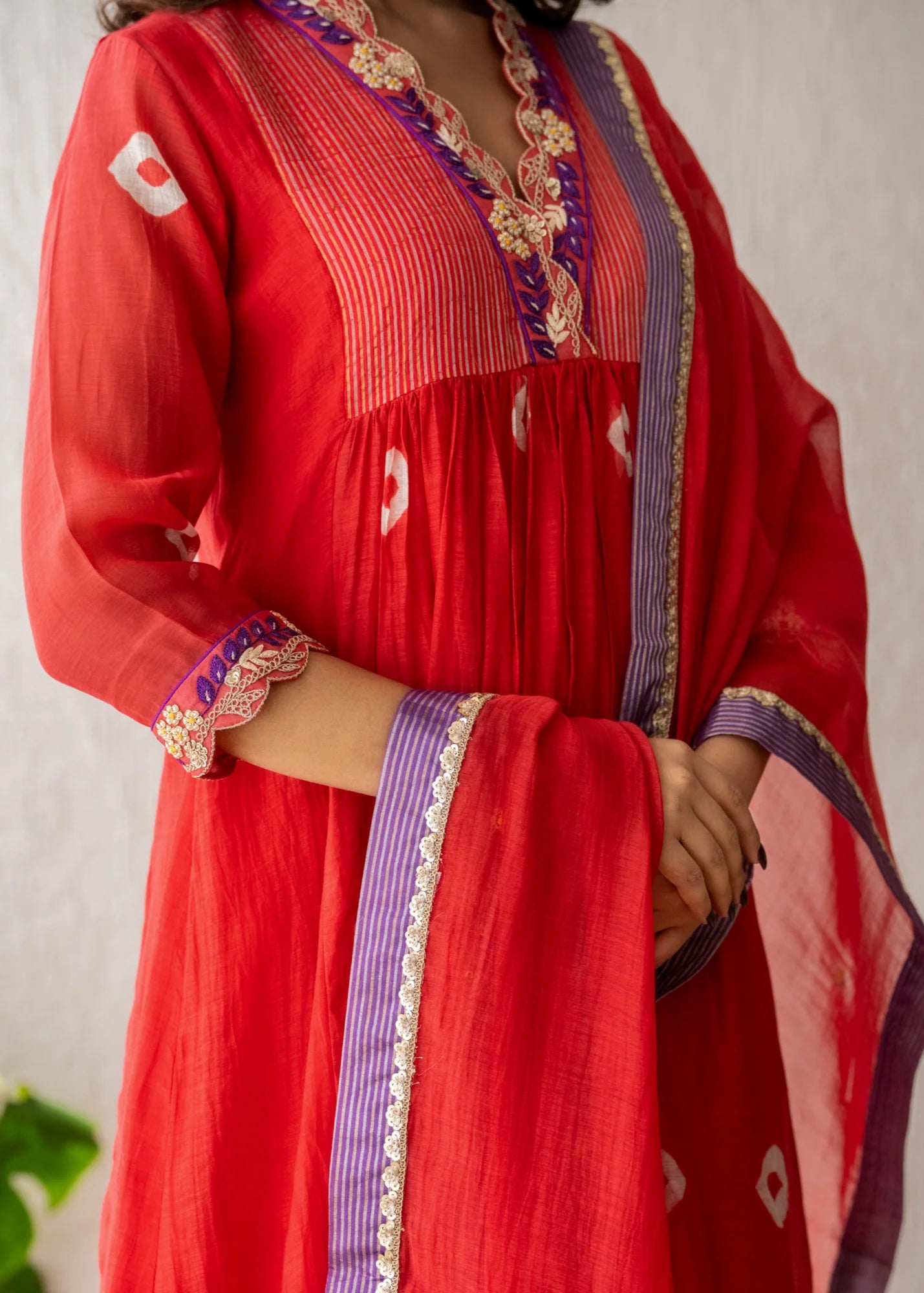 Scarlet Kurta Set