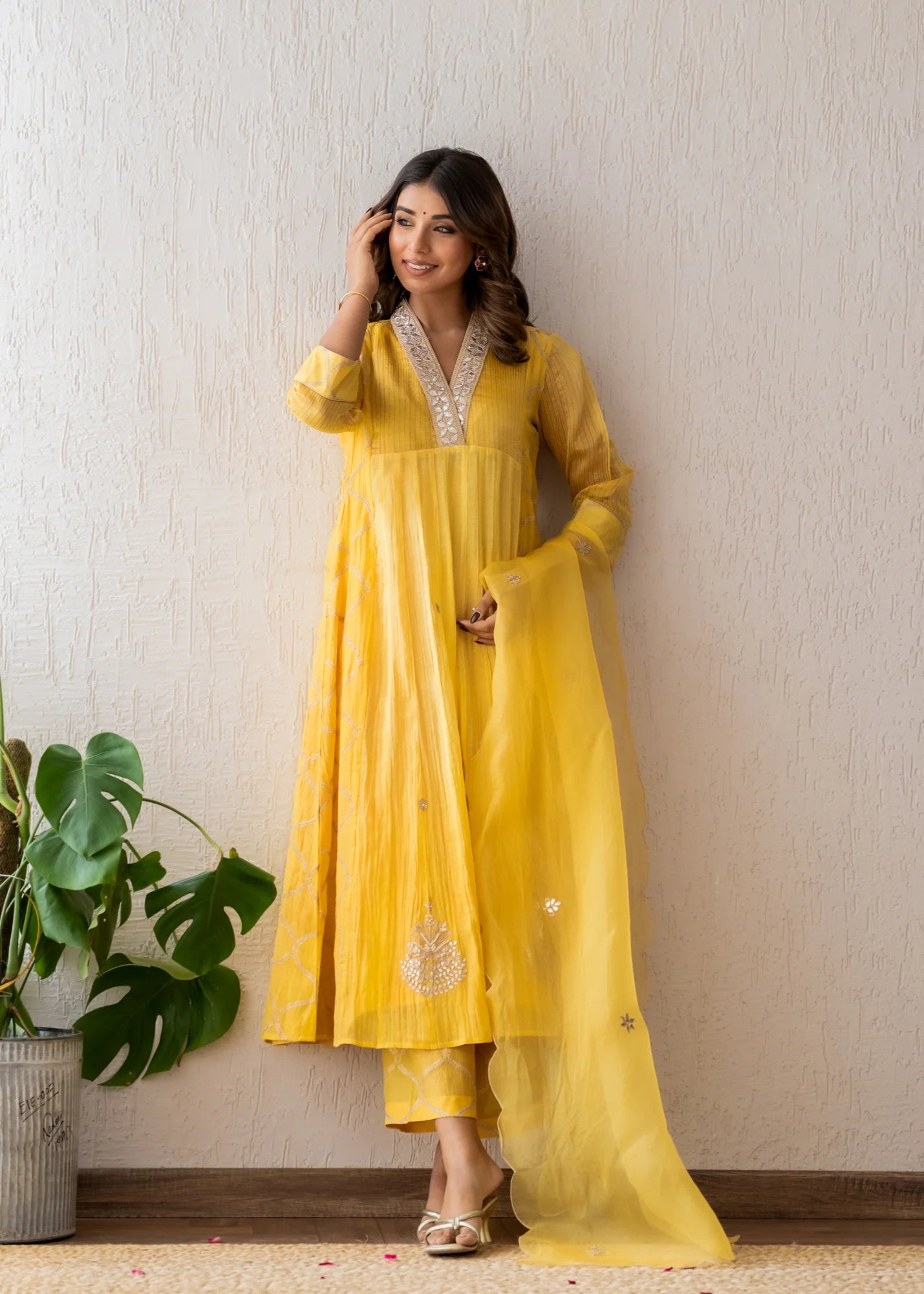 Golden Yellow Kurta Set