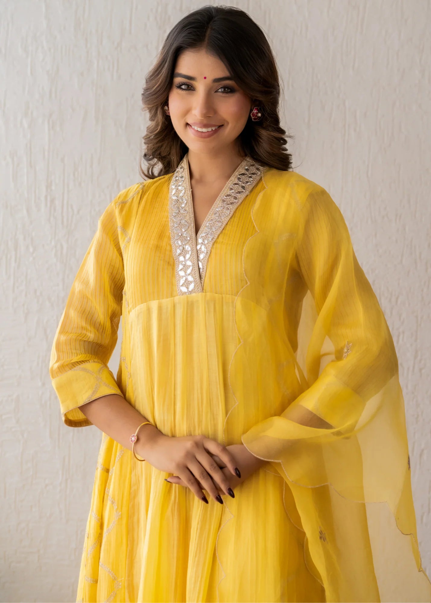Golden Yellow Kurta Set