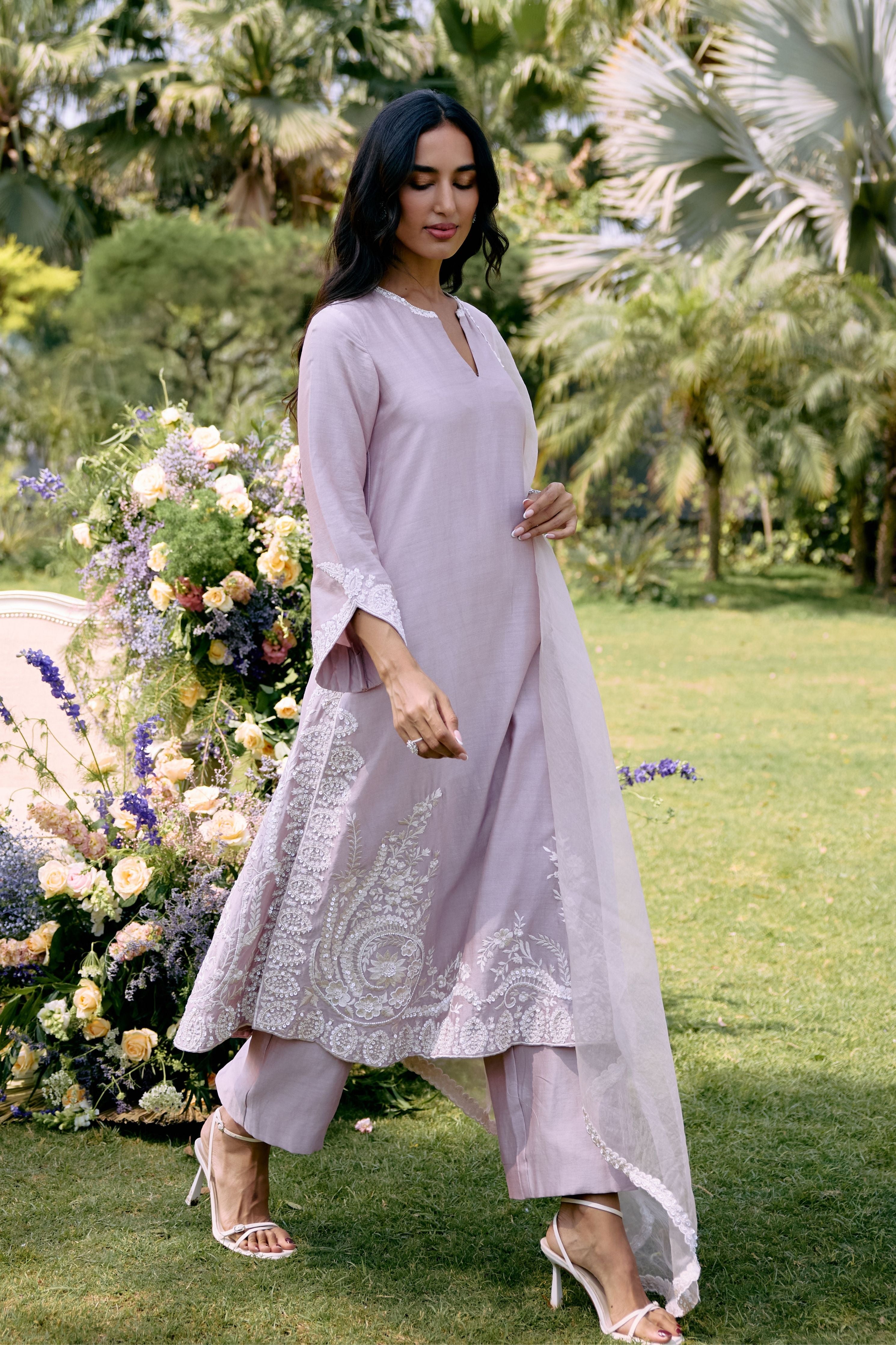 Blushing Bloom Kurta set