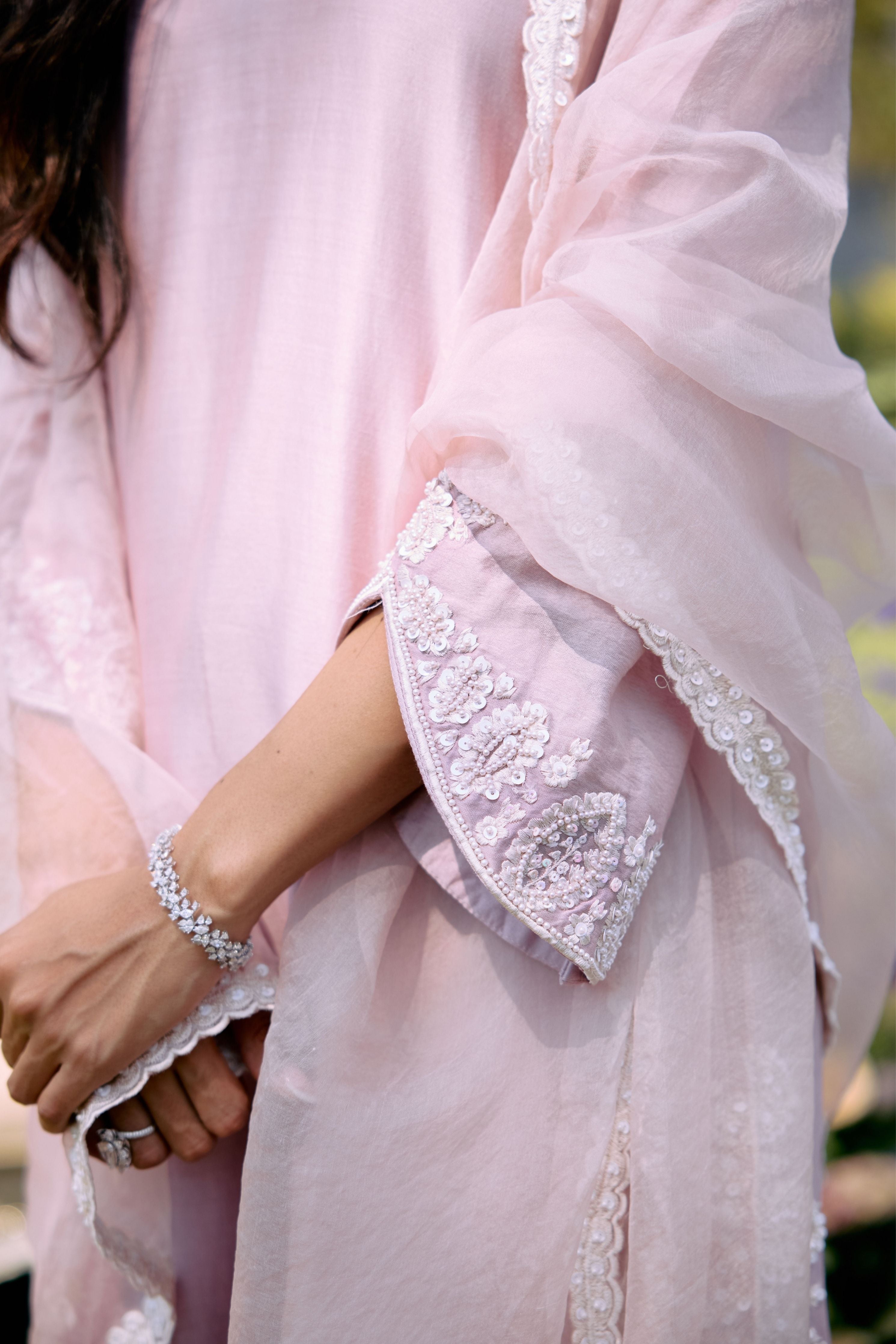 Blushing Bloom Kurta set