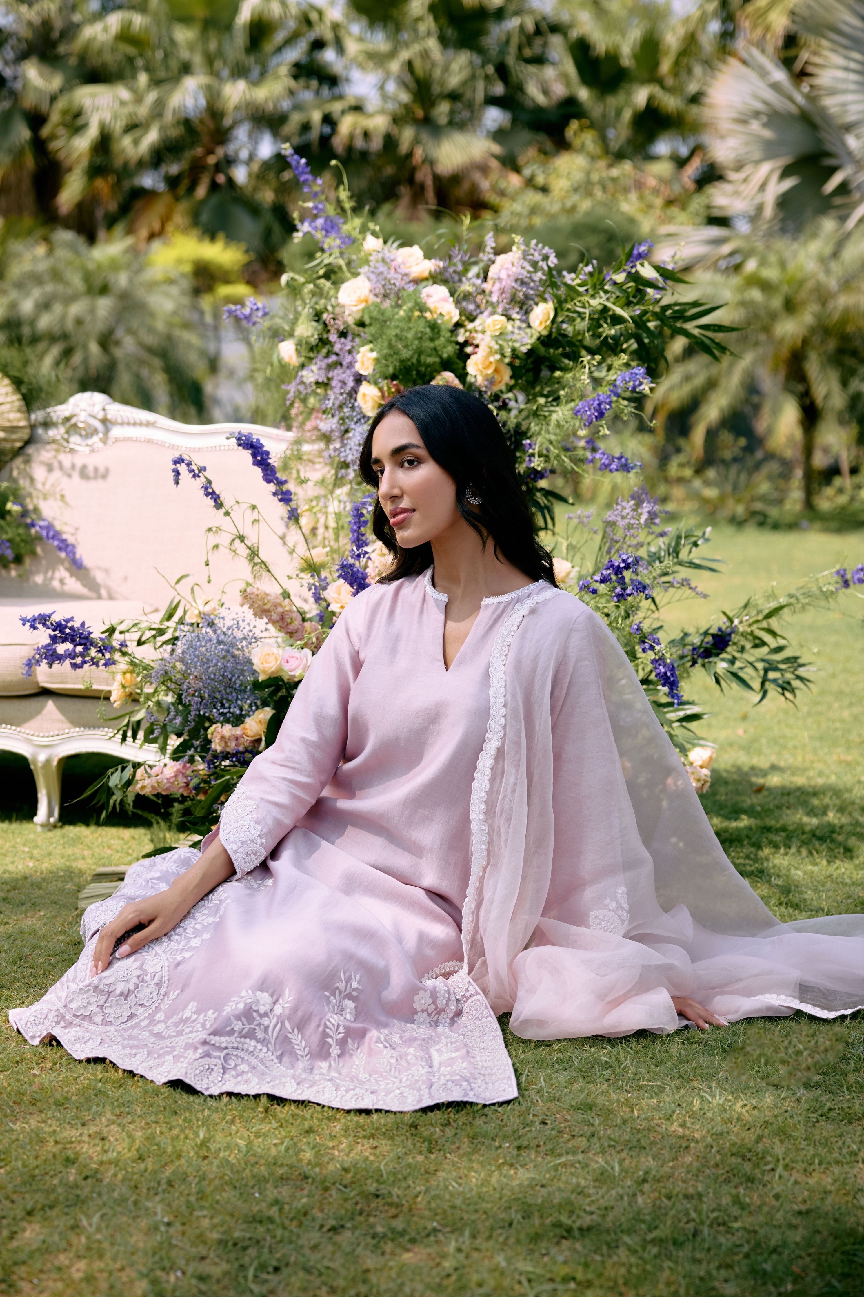 Blushing Bloom Kurta set
