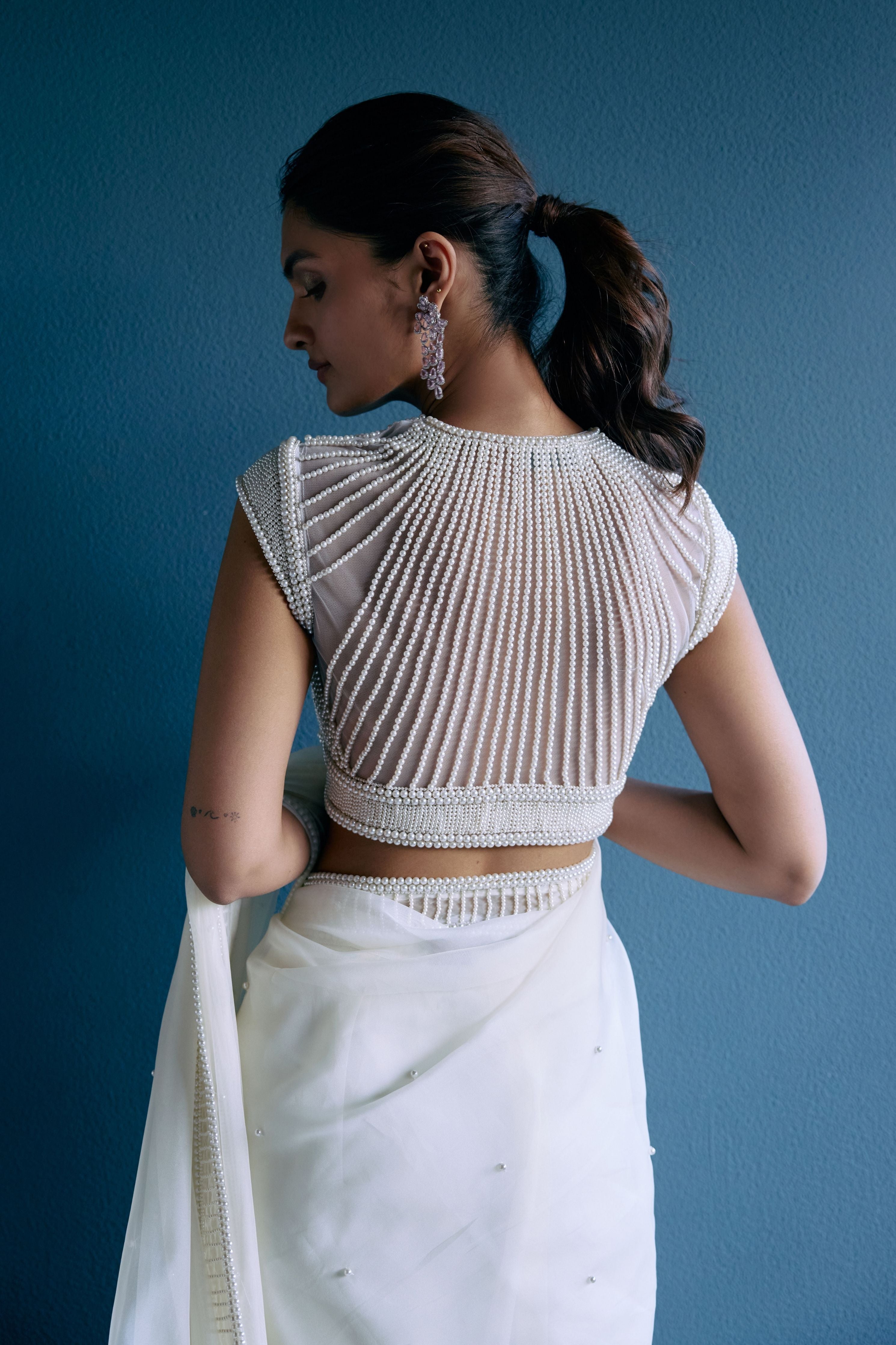 Enchanting Draped Saree