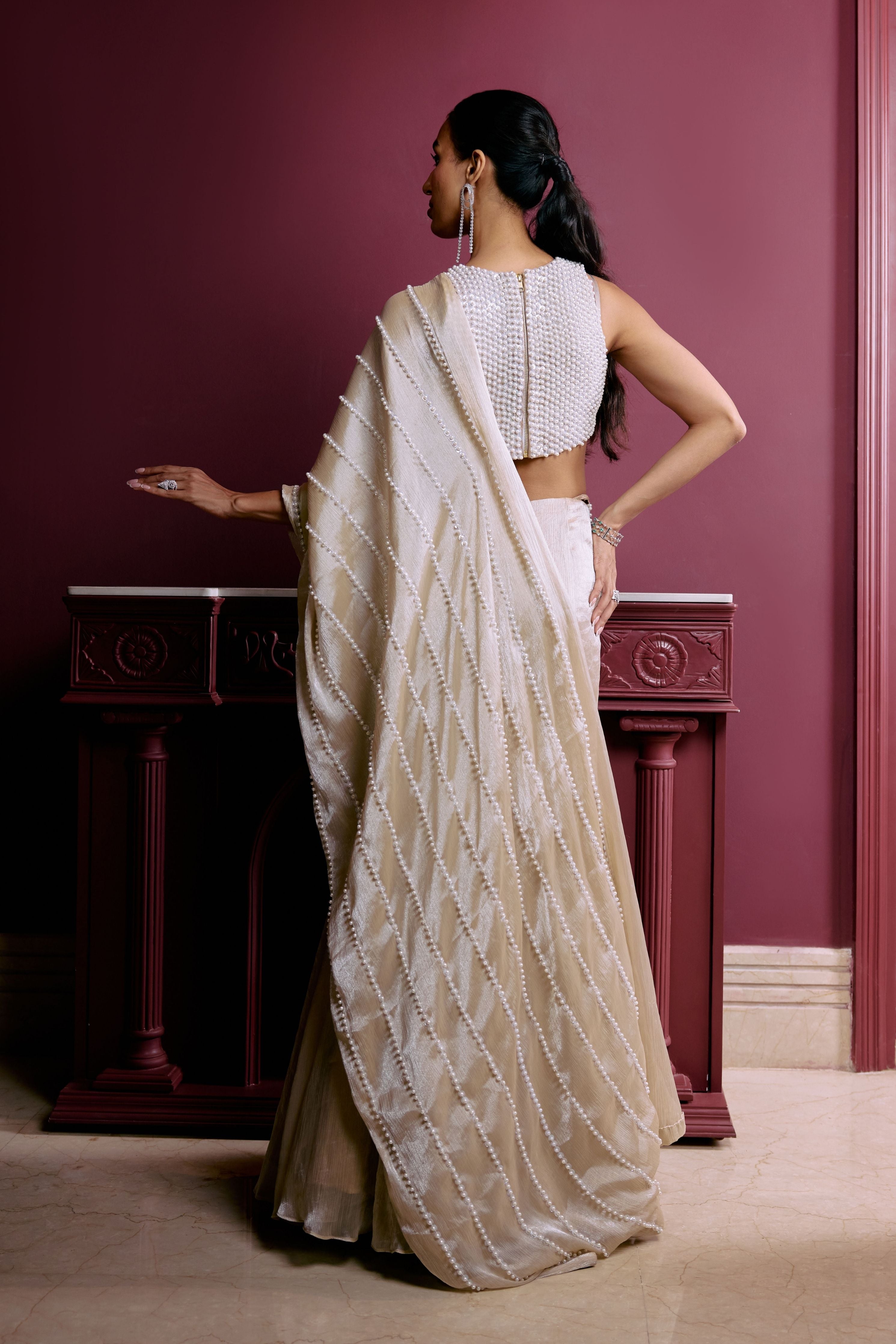 Whimsical Saree Set