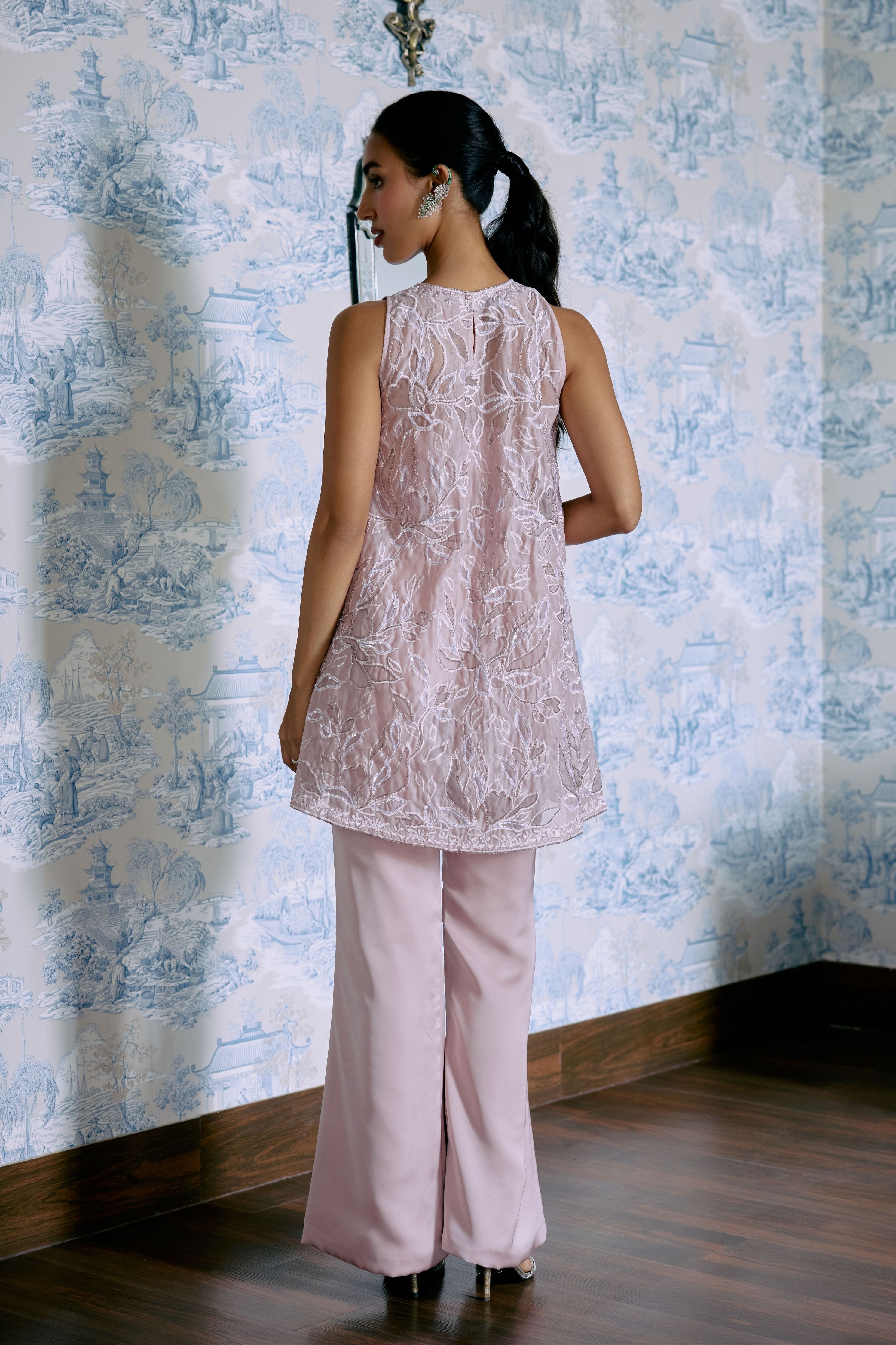 Wild Rose Kurta Set