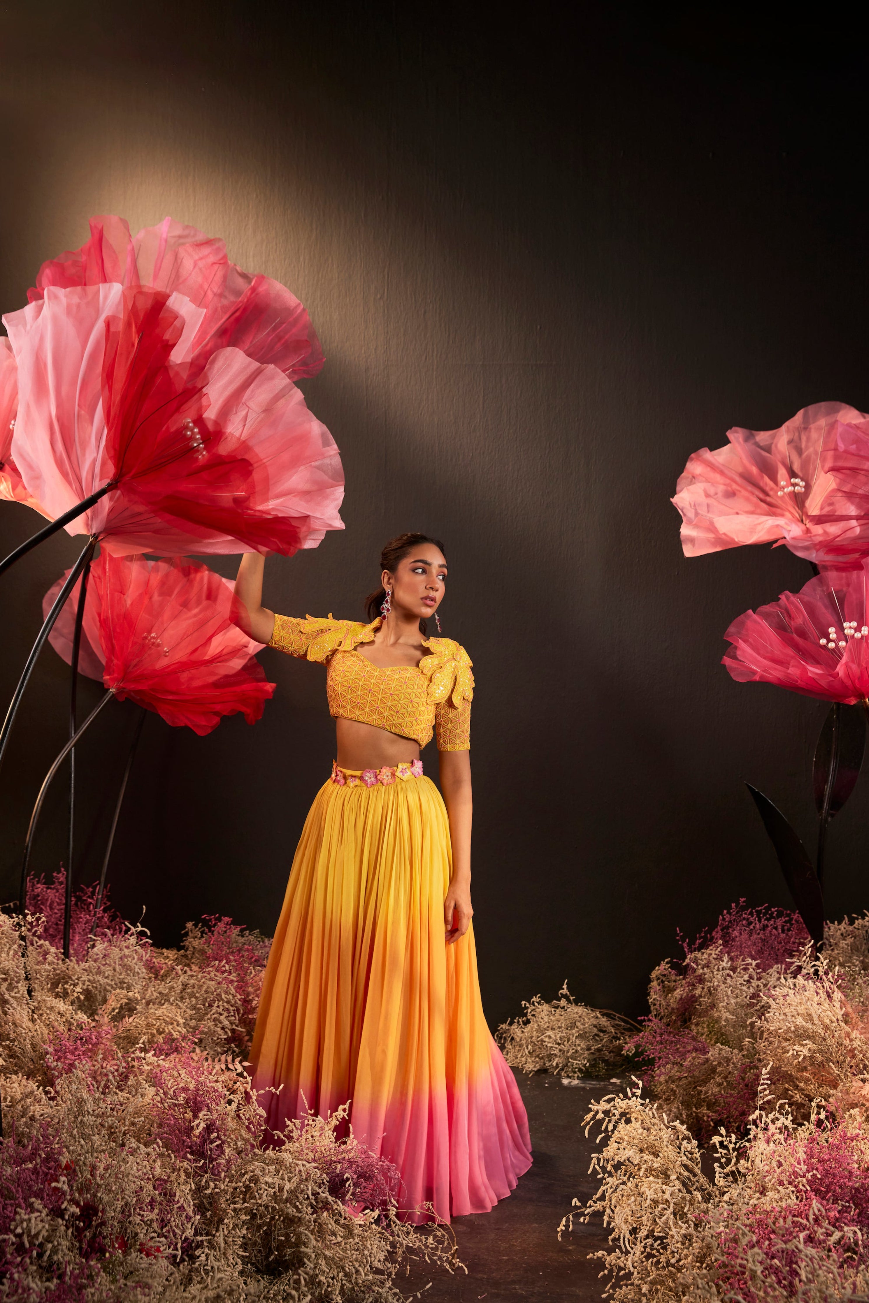 Genda Phool Lehenga Set