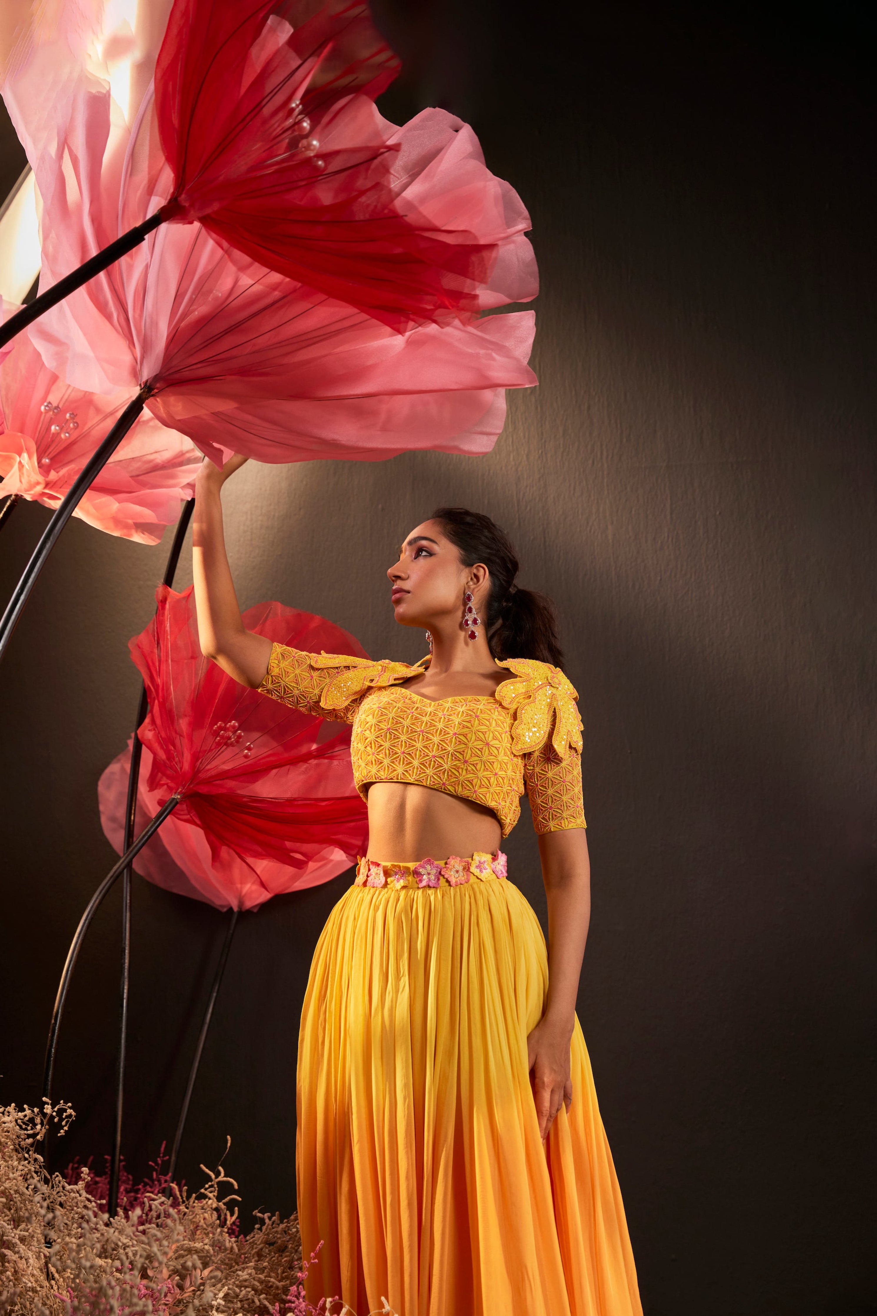 Genda Phool Lehenga Set