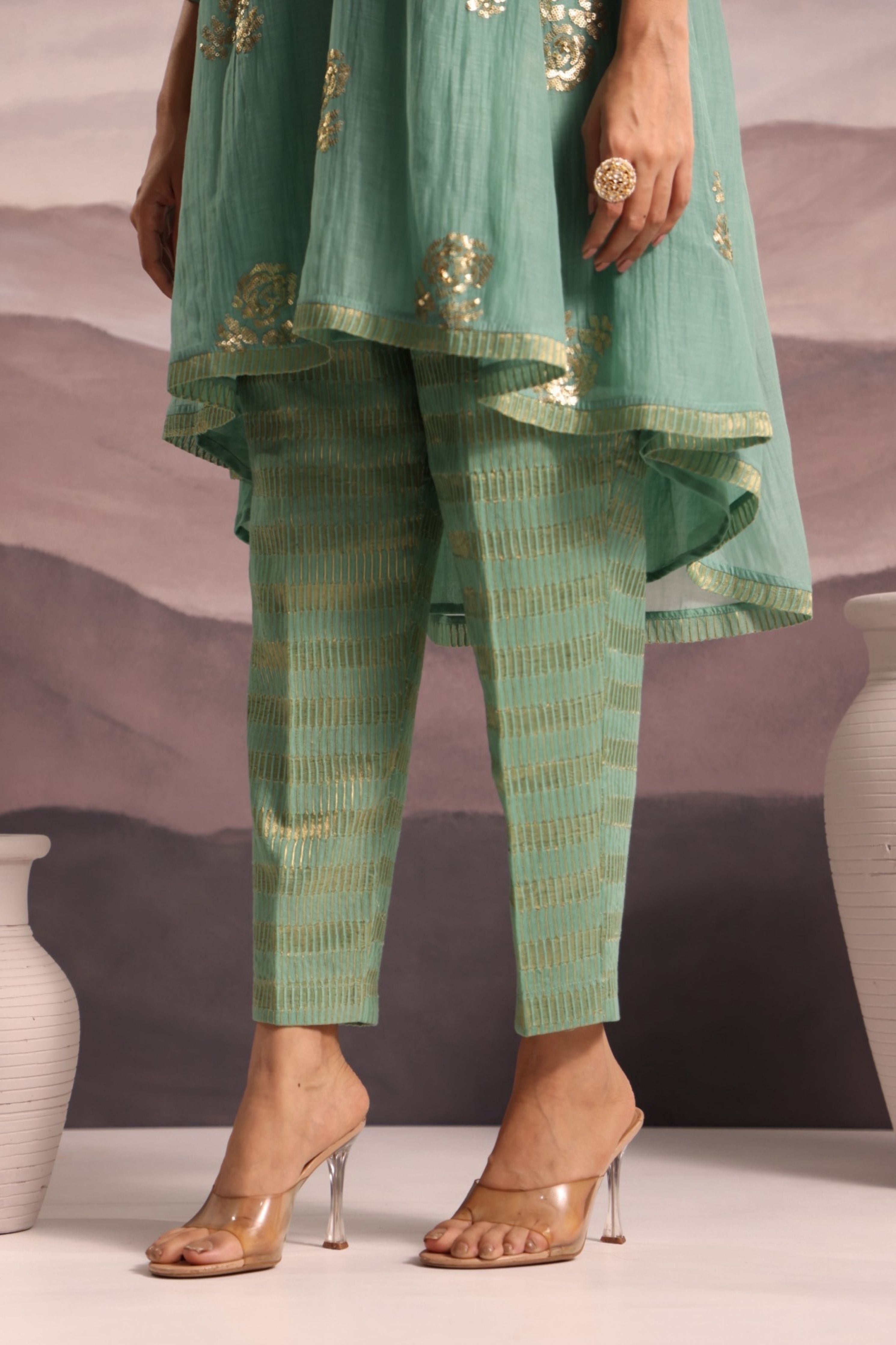 Aqua Blue Co-Ord Set