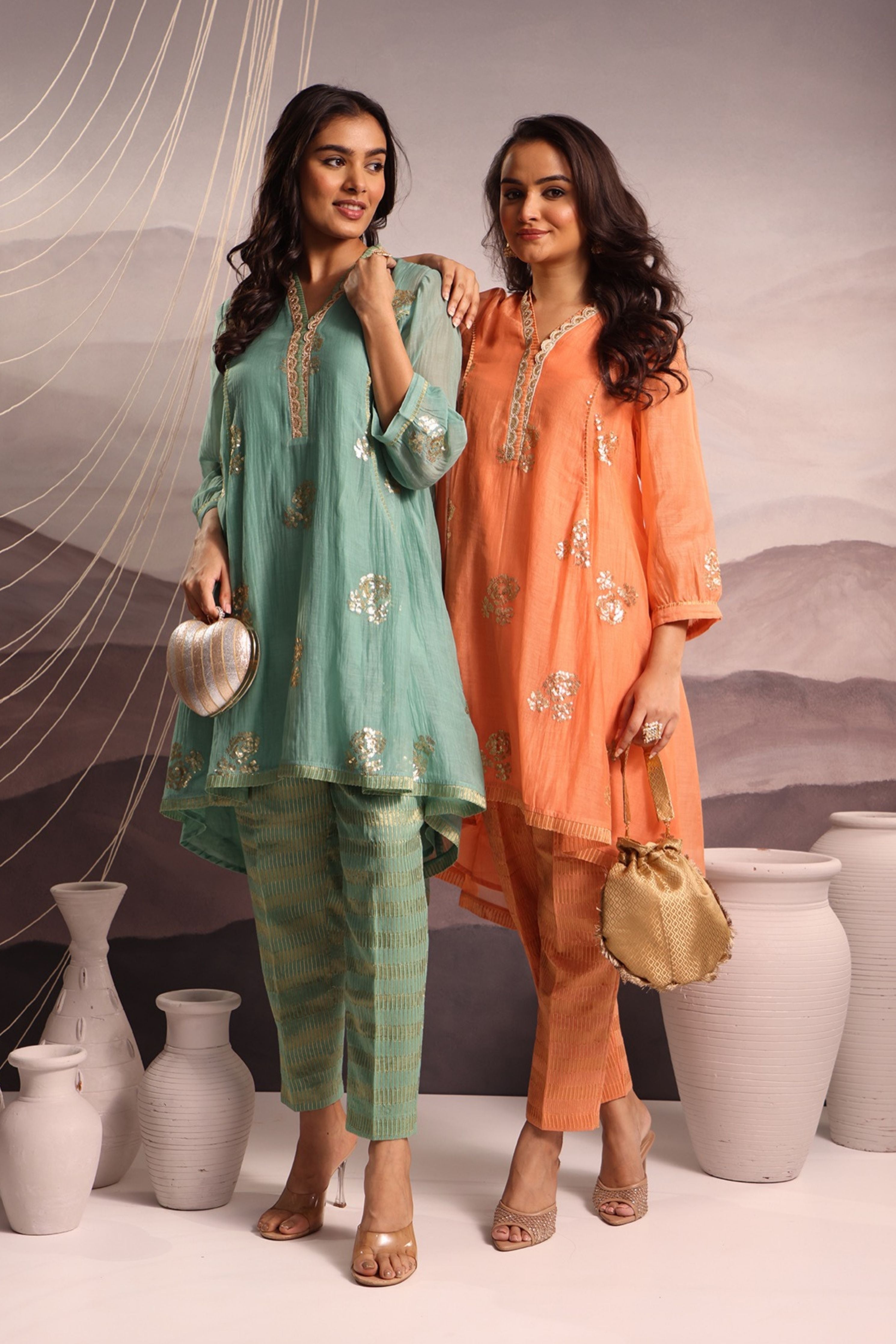 Aqua Blue Co-Ord Set