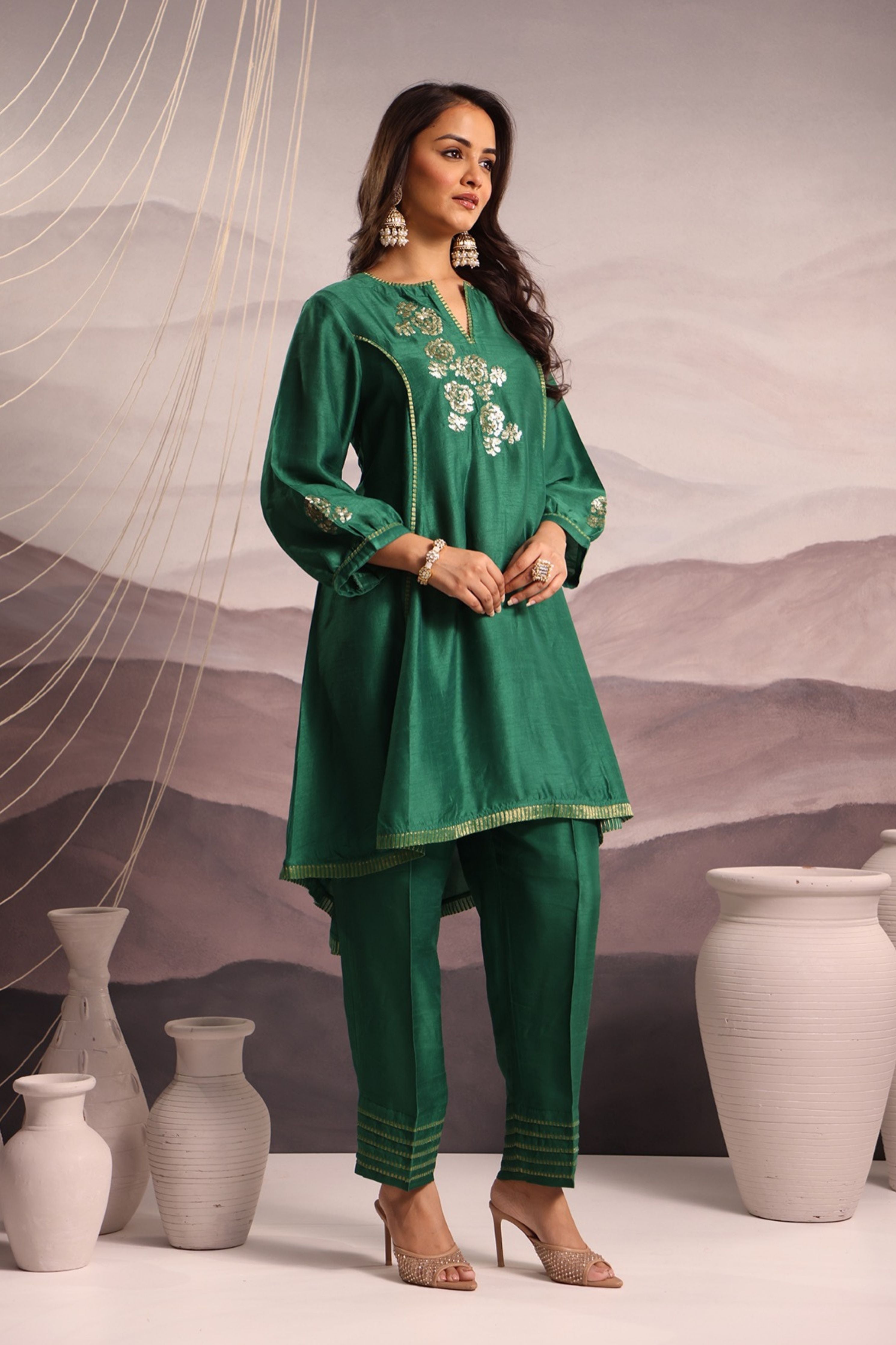 Green Co-Ord Set