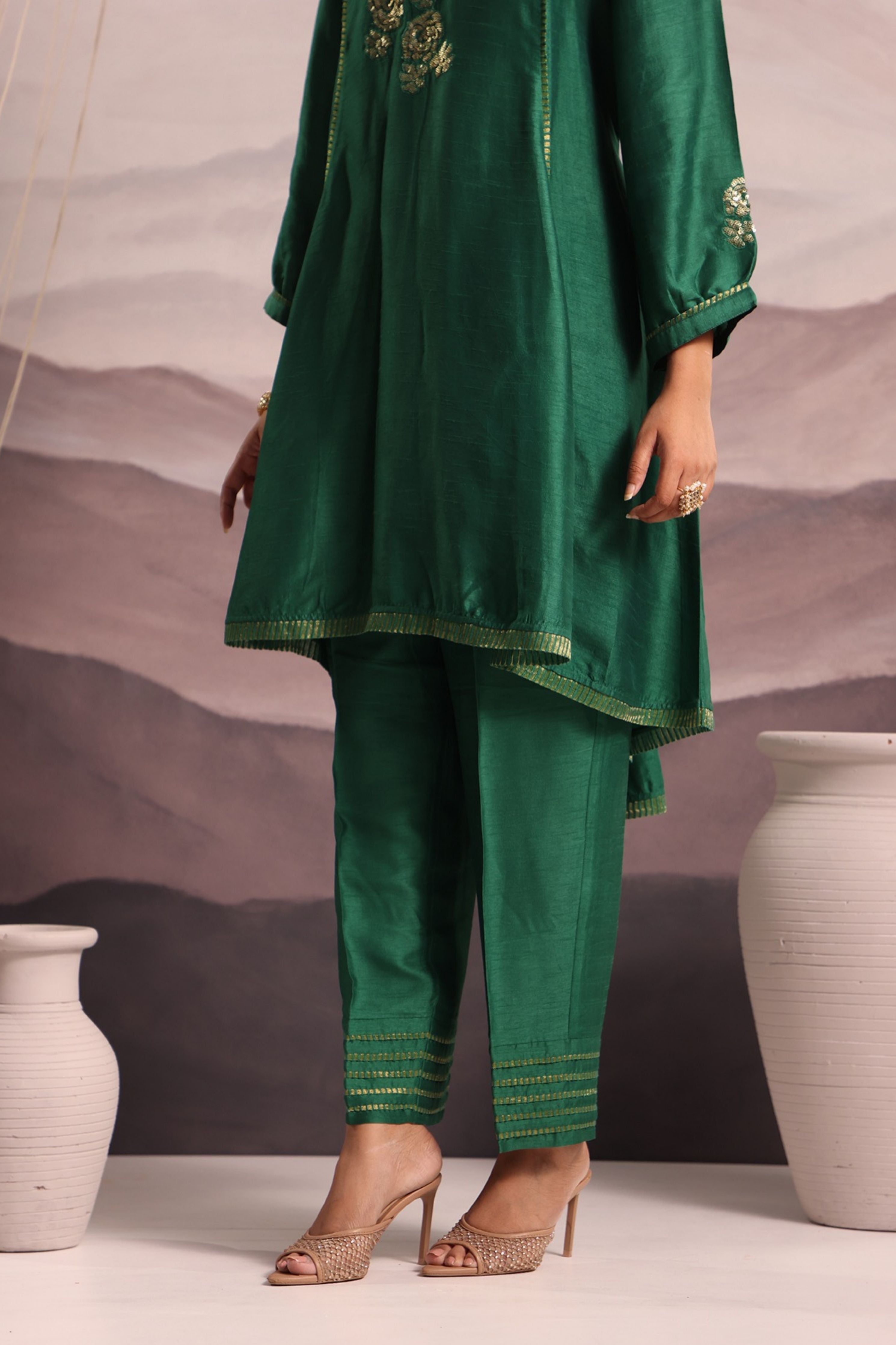 Green Co-Ord Set
