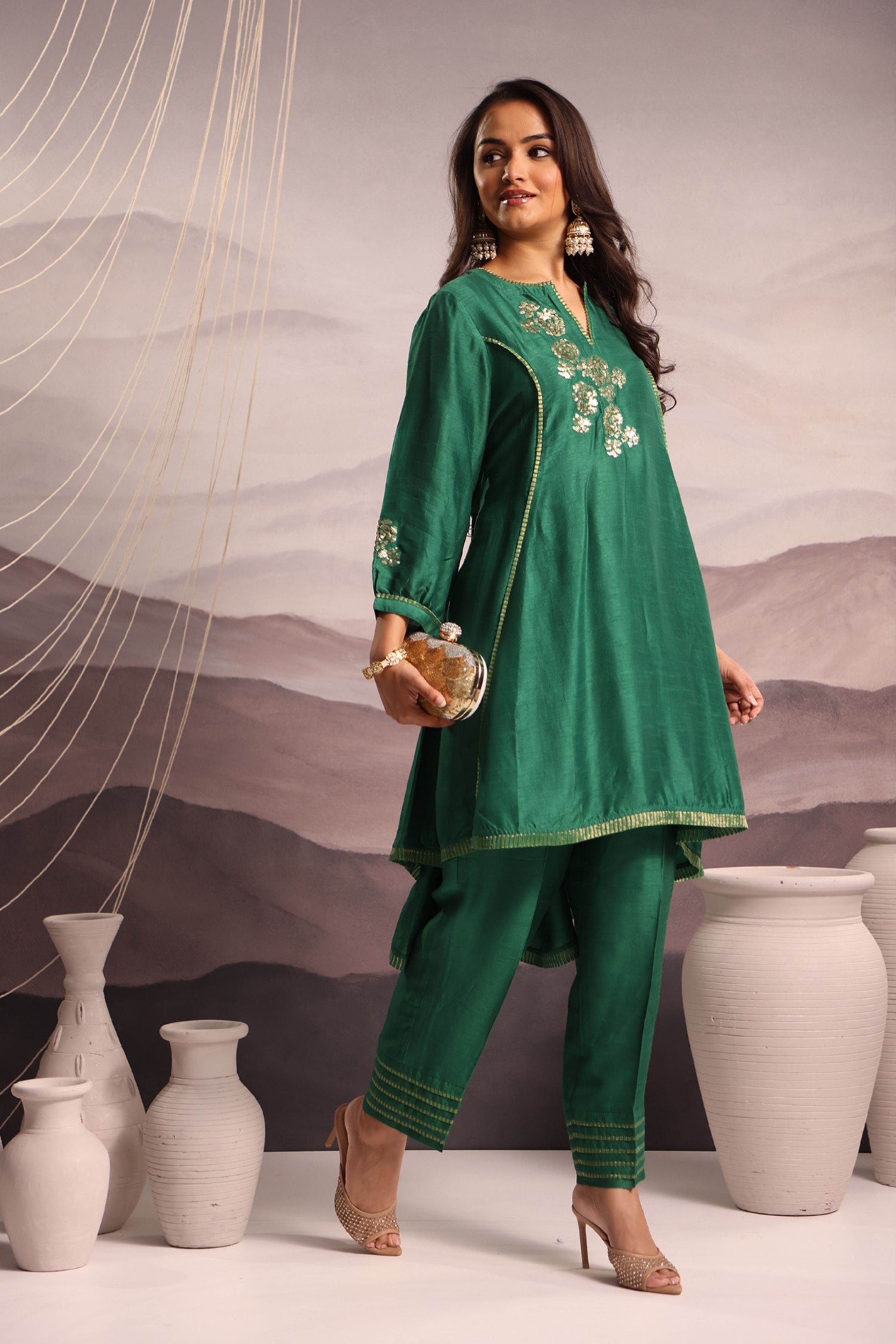 Green Co-Ord Set