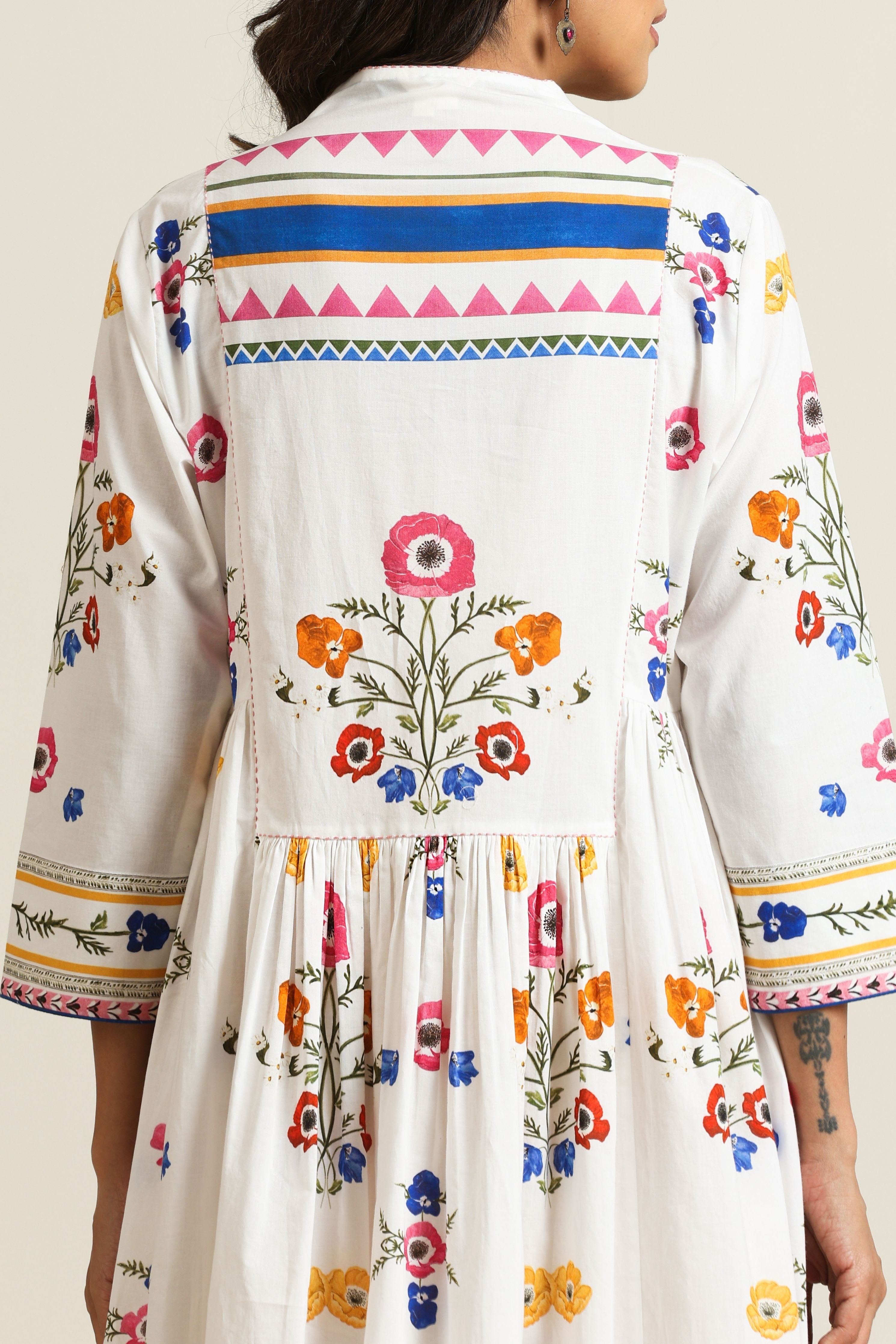 Kai Embroidered Dress