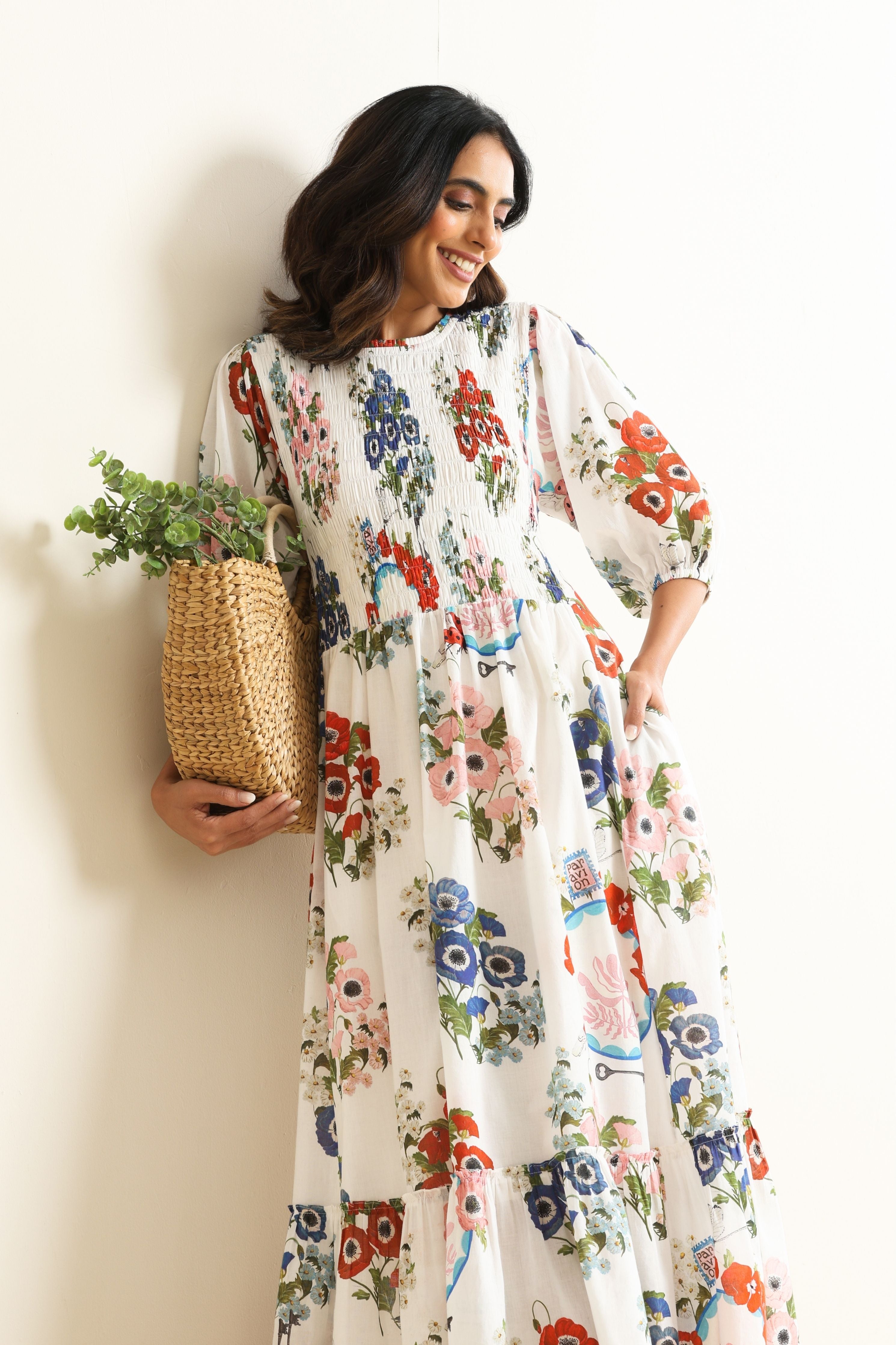 Elara Smock Dress