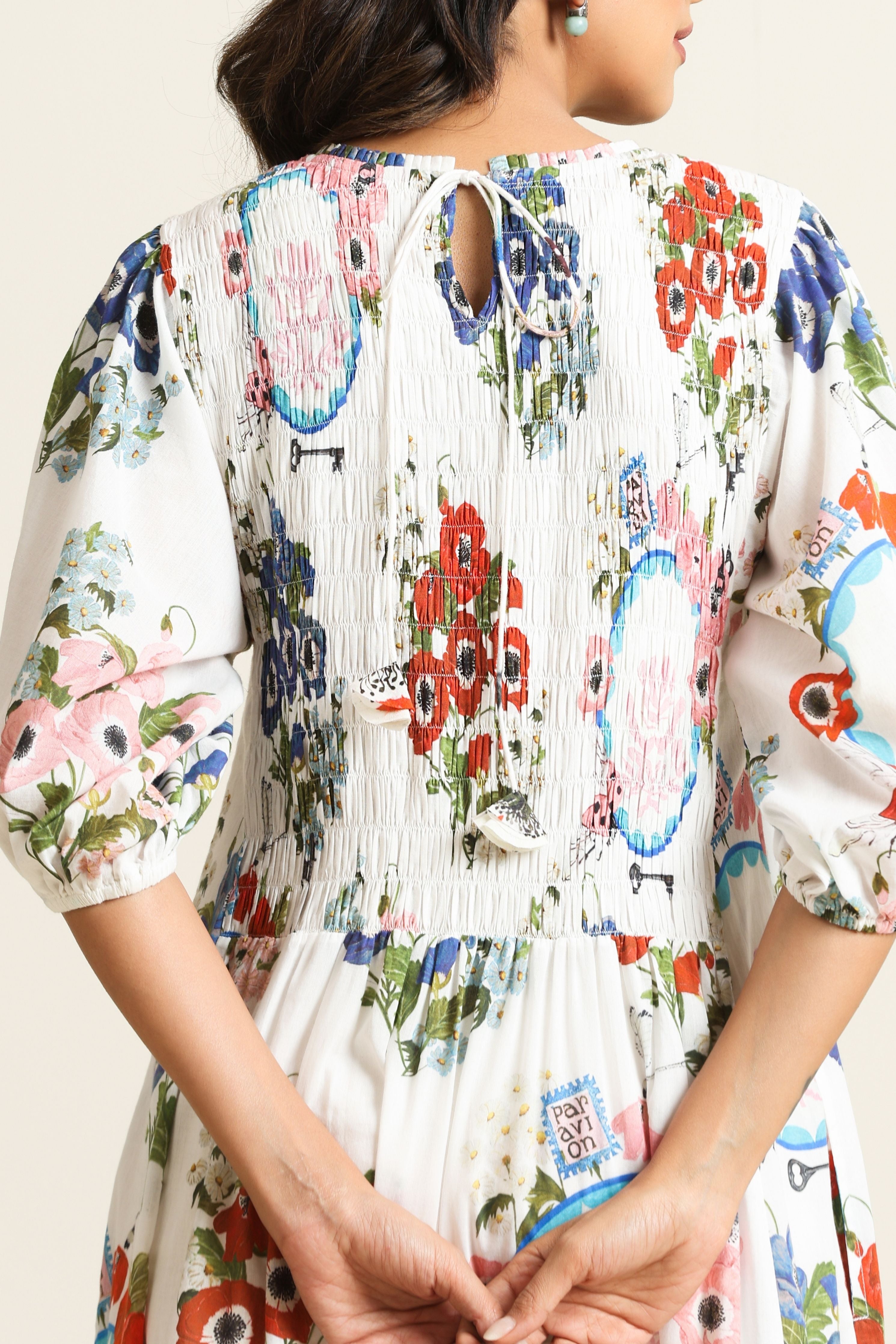 Elara Smock Dress