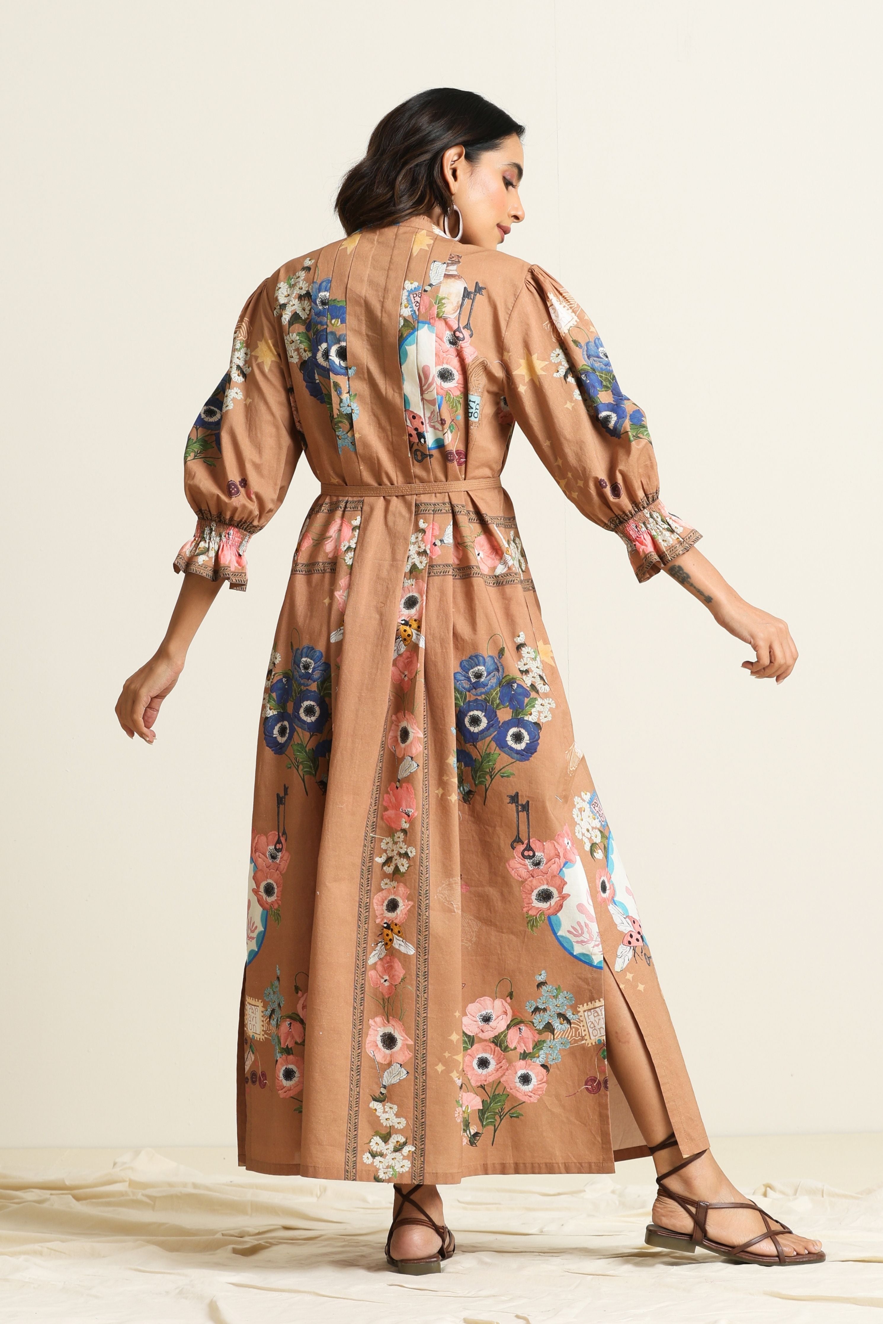 Eden Pleat Dress