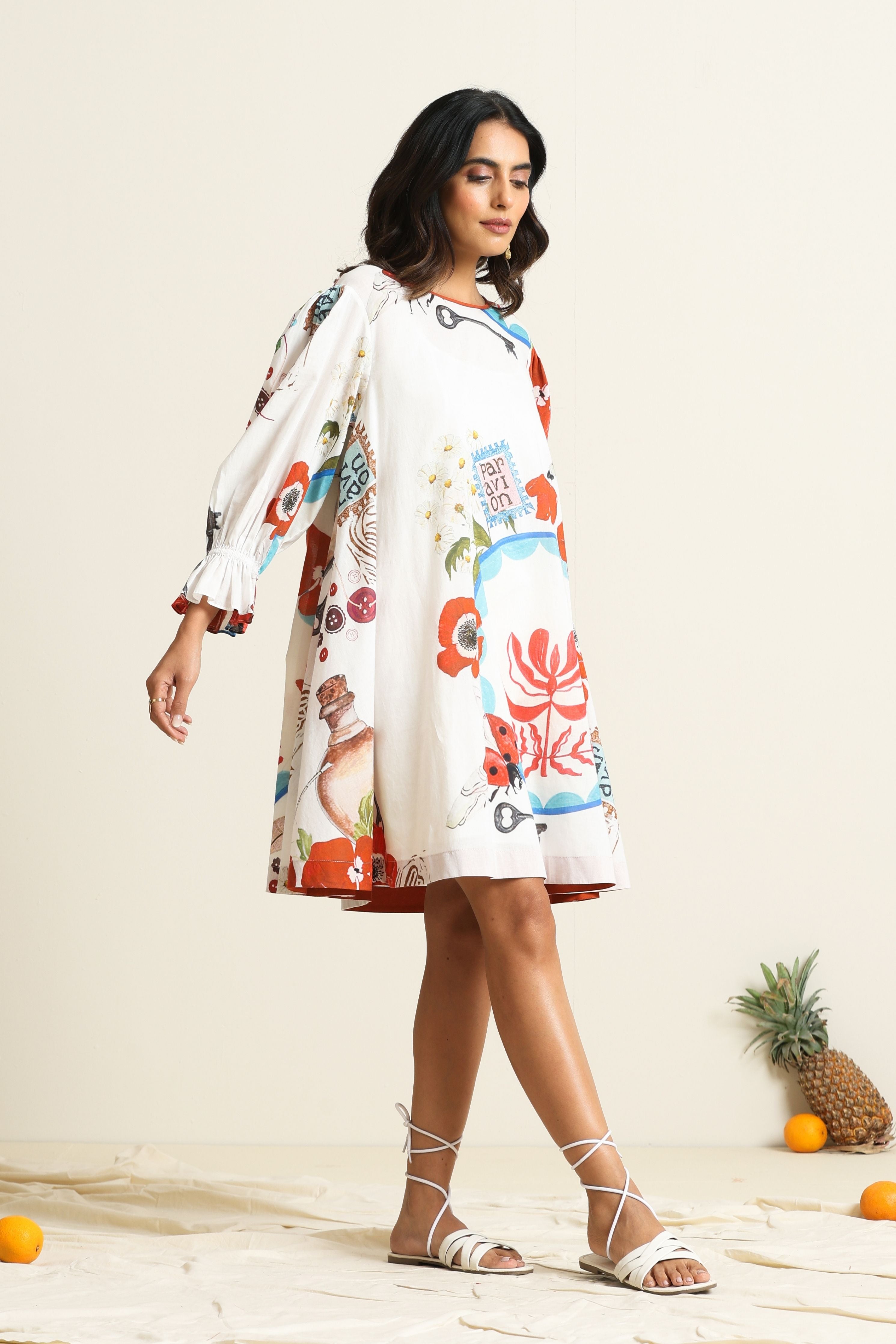 Par Avion Swing Dress