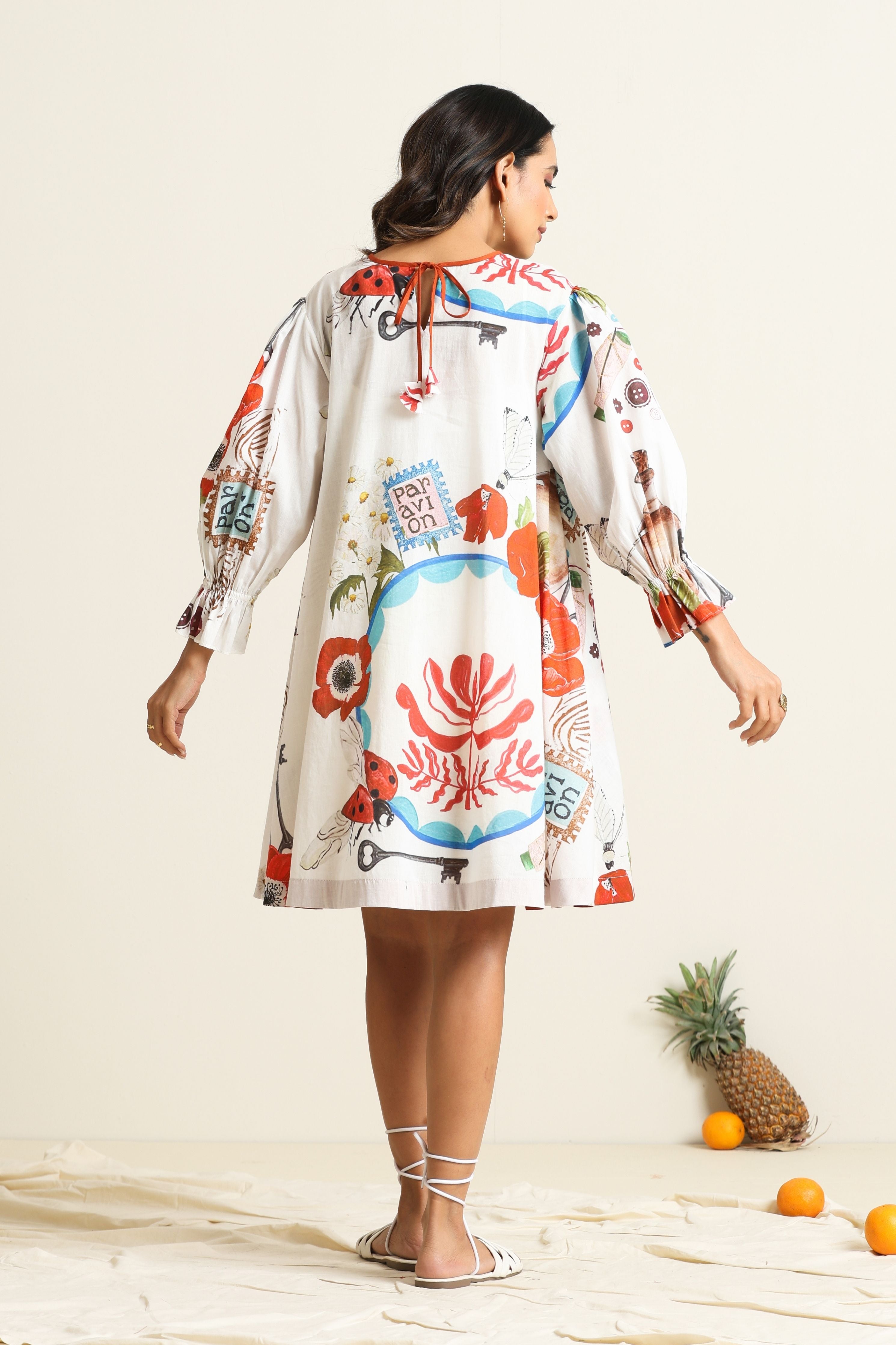Par Avion Swing Dress