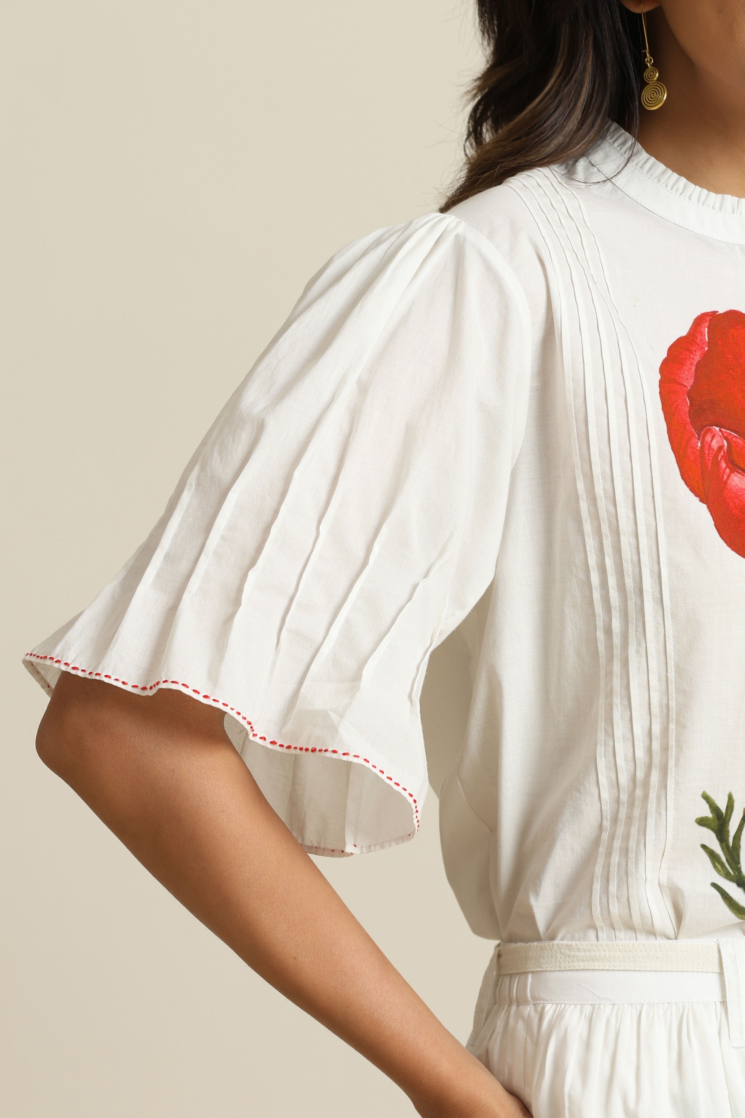 Poppy Shirt & Skirt Set