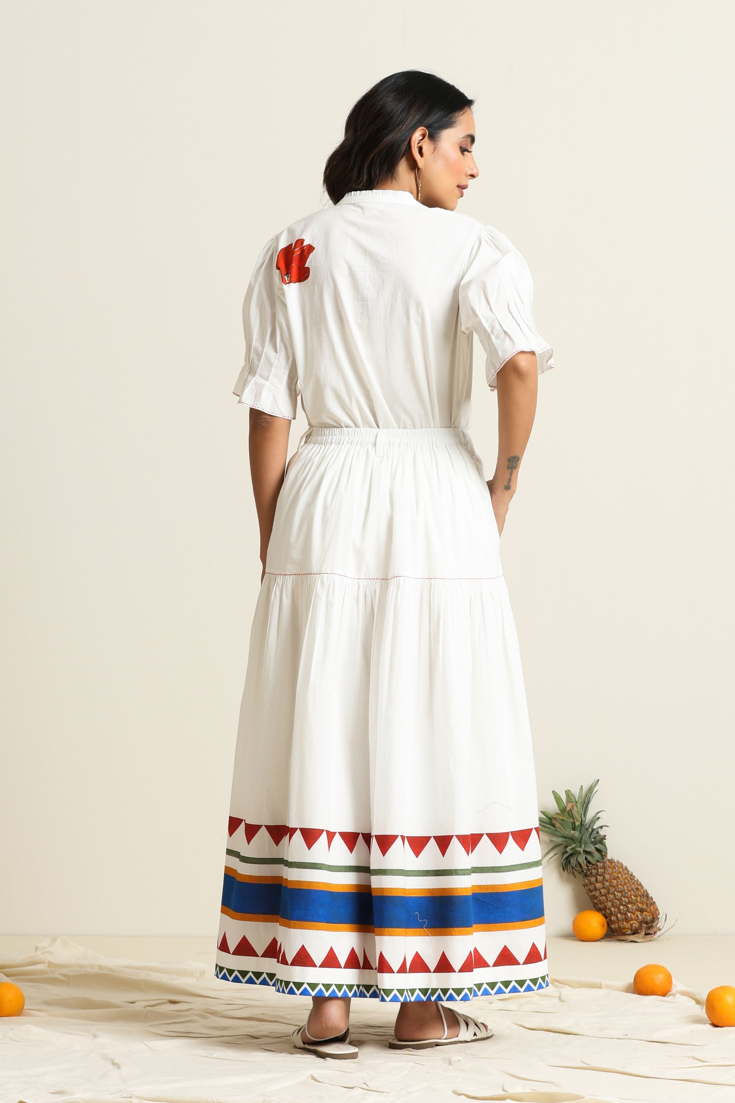 Poppy Shirt & Skirt Set