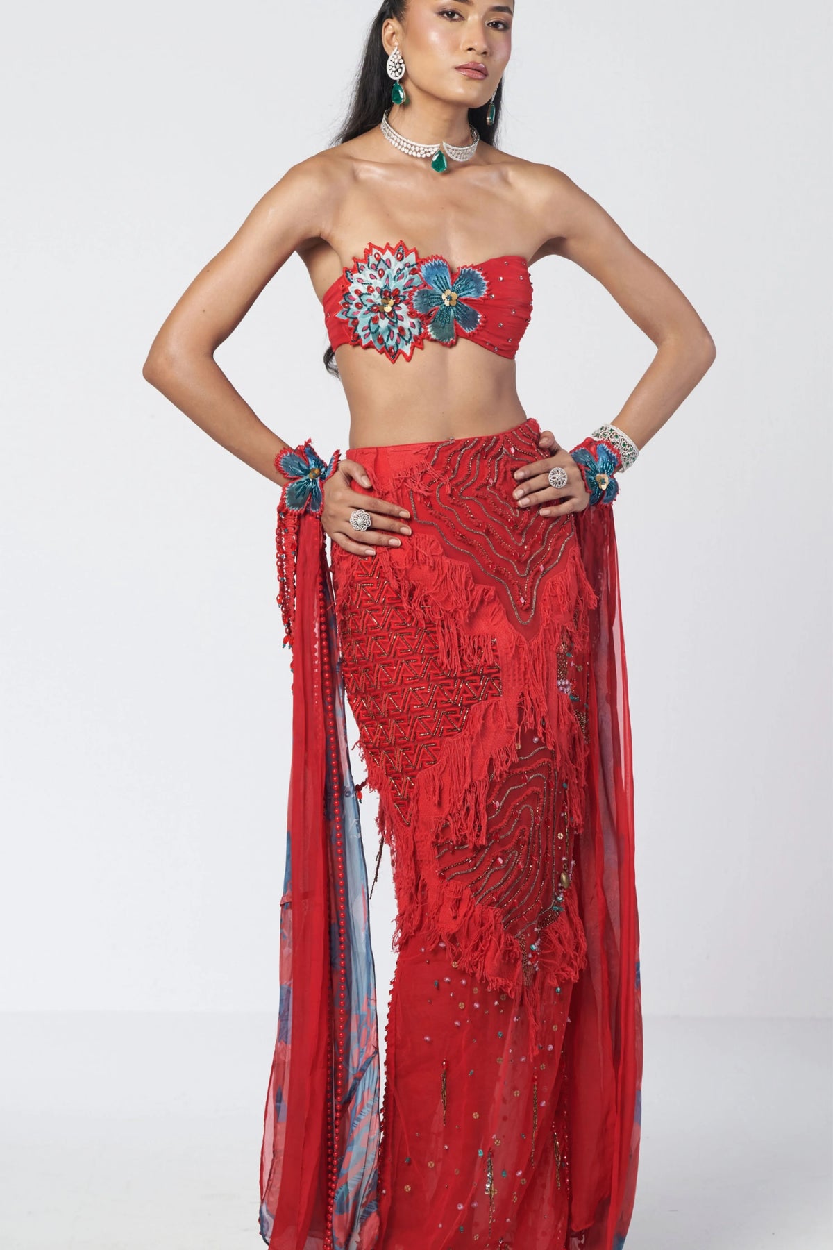 Scarlet Mehbooba Set