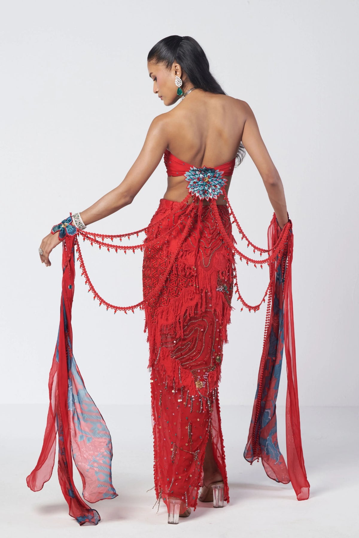 Scarlet Mehbooba Set