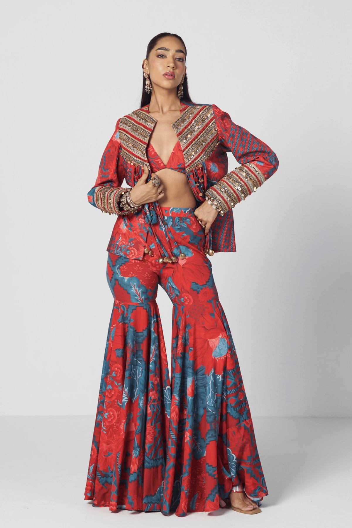 Mirchi Jacket Set