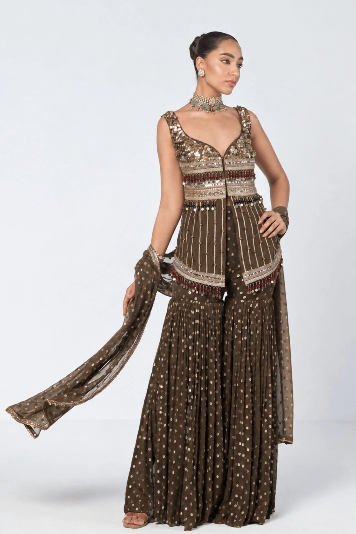 Ghungroo 2.0 Sharara Set
