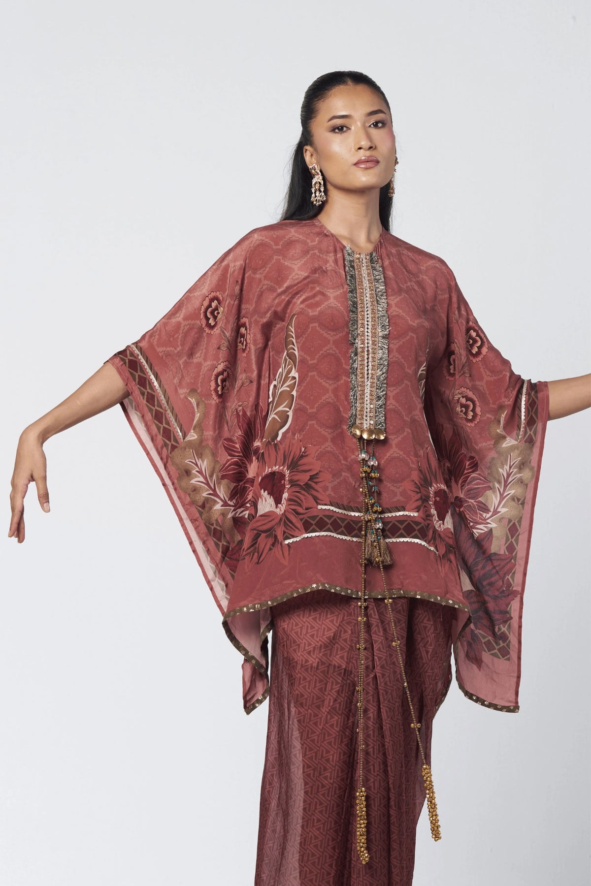 pannel Tunic Set