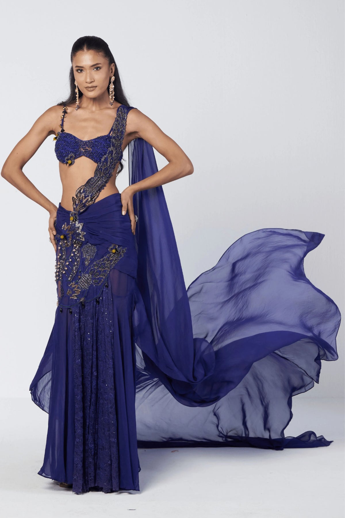 Electric Concpet Saree