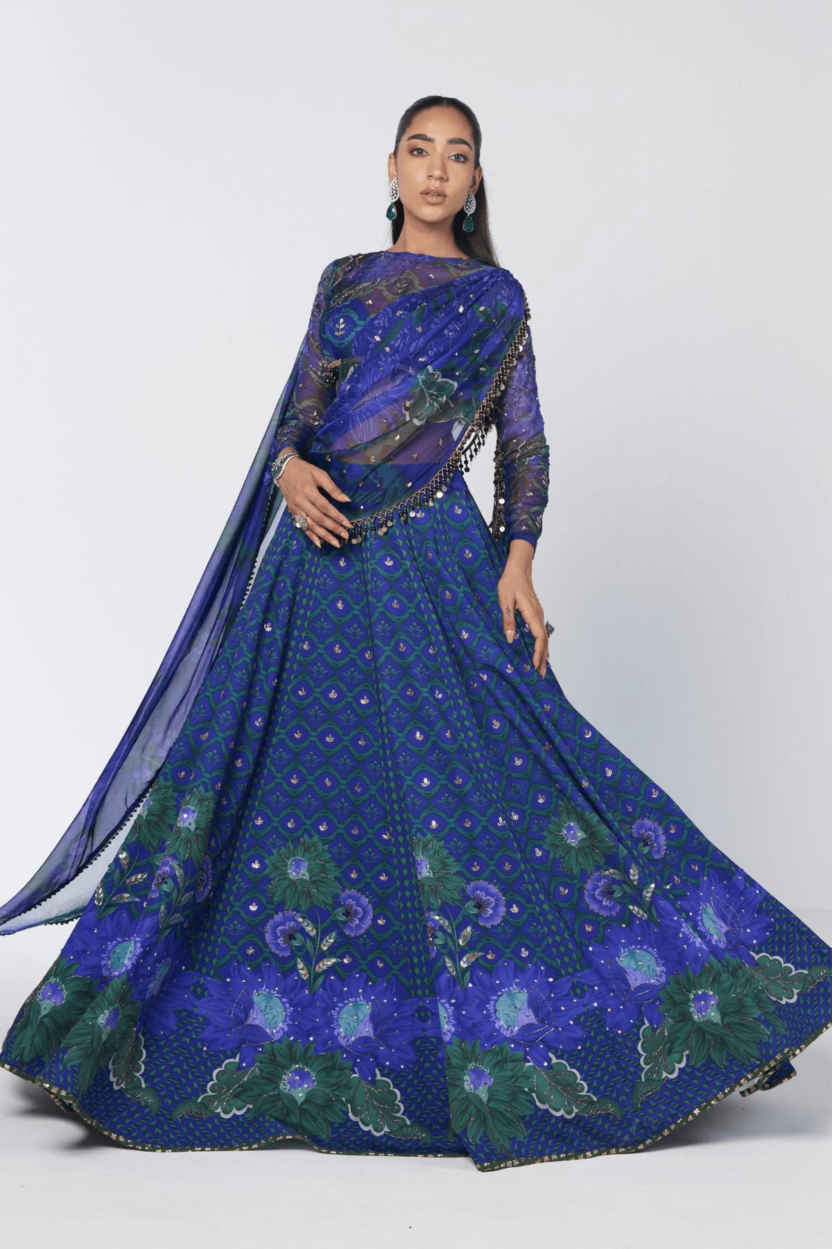 Dolly Drape lehenga