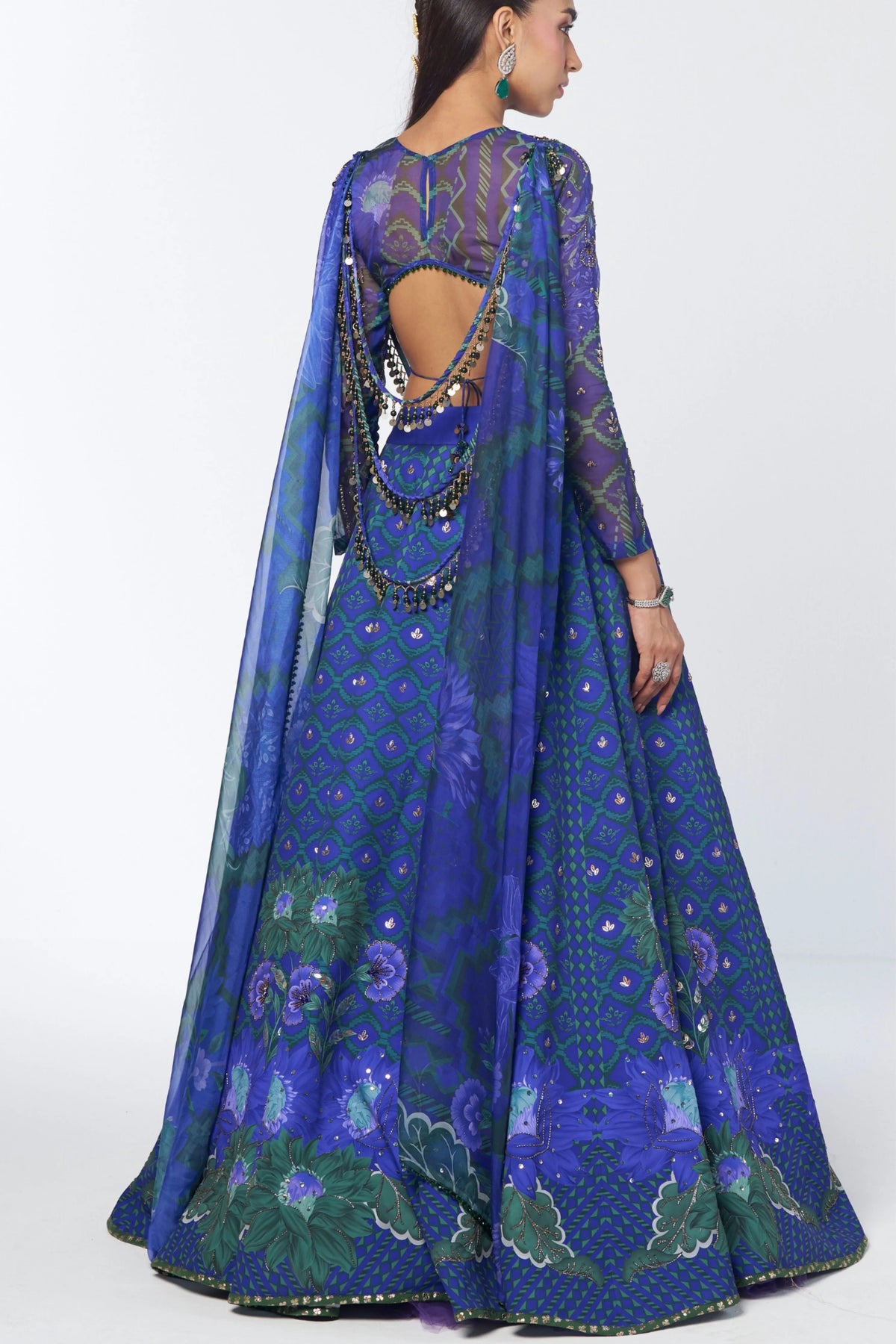 Dolly Drape lehenga