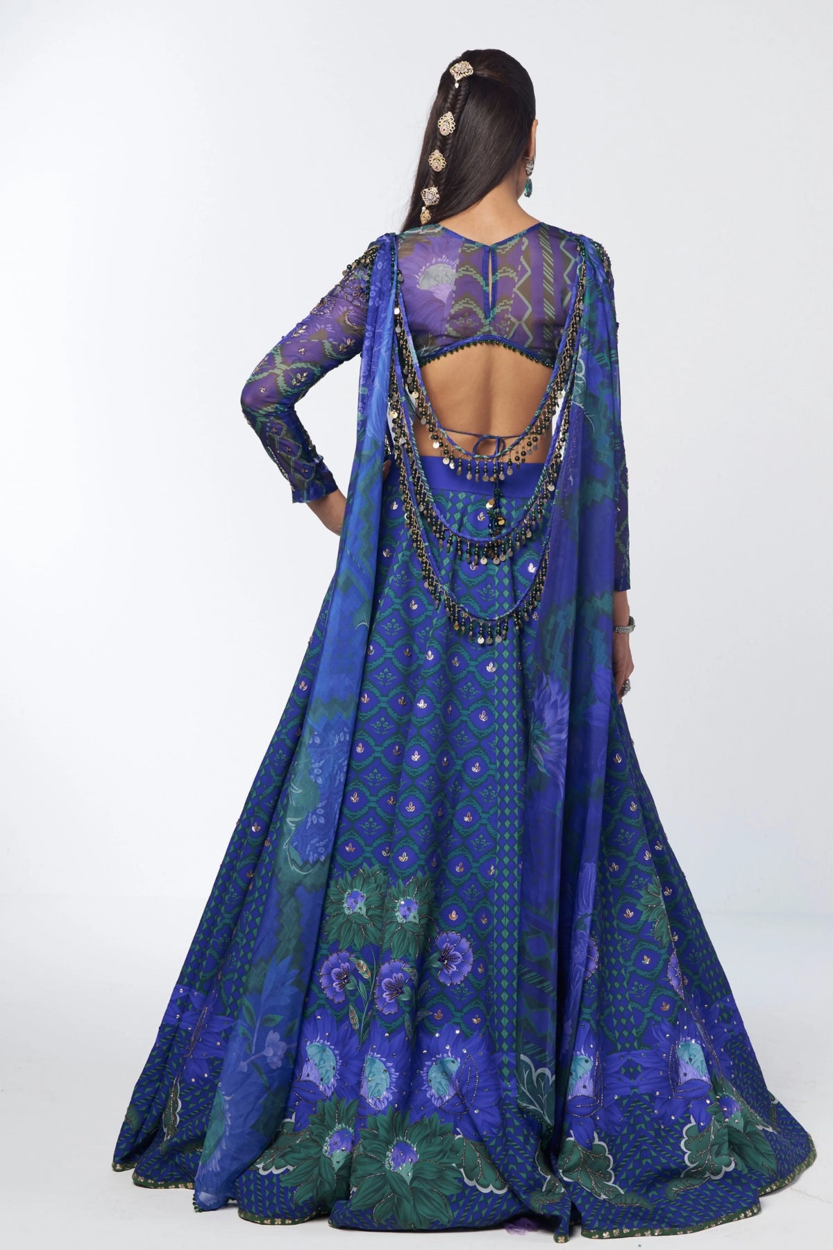 Dolly Drape lehenga