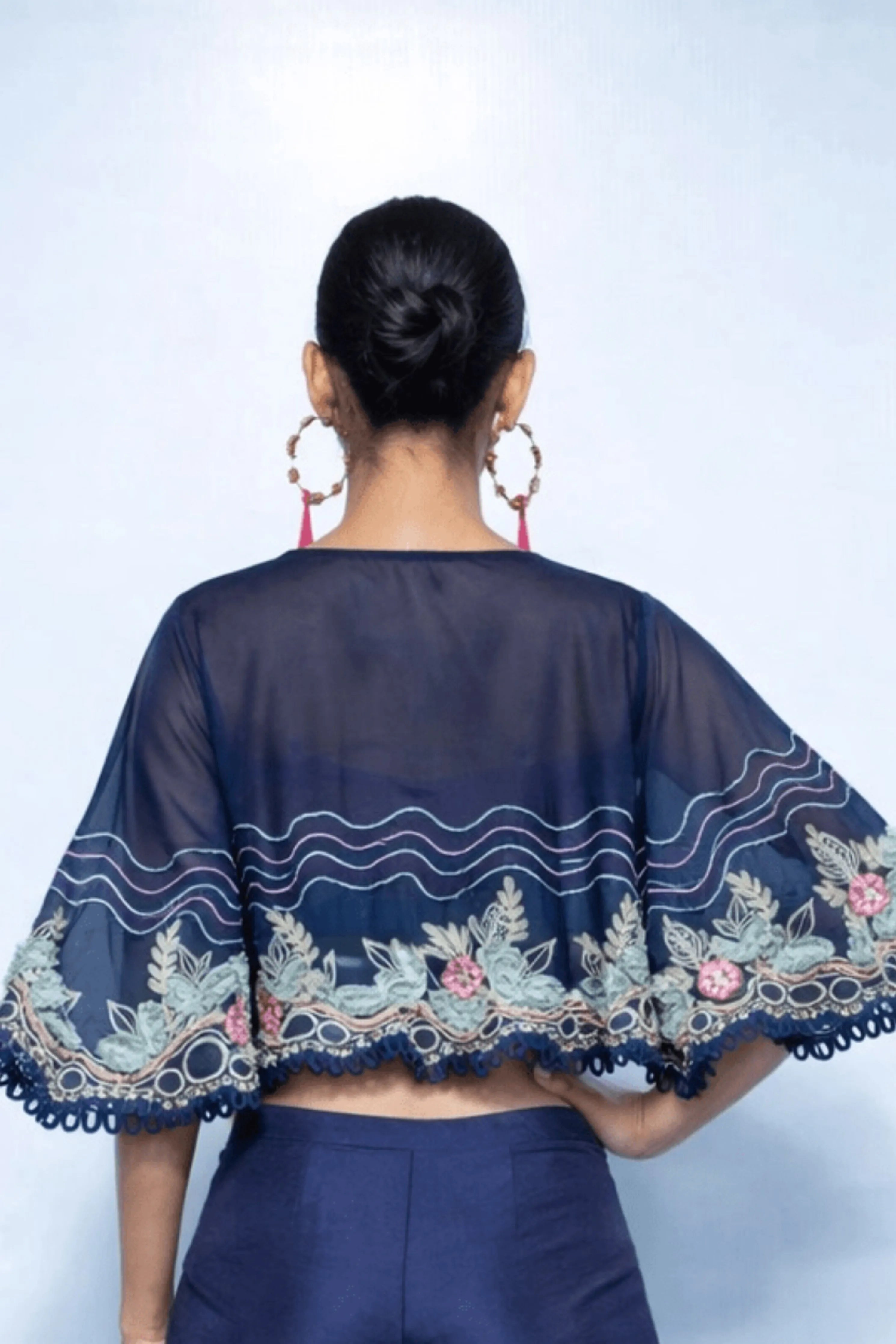 Midnight Glam Gharara Set