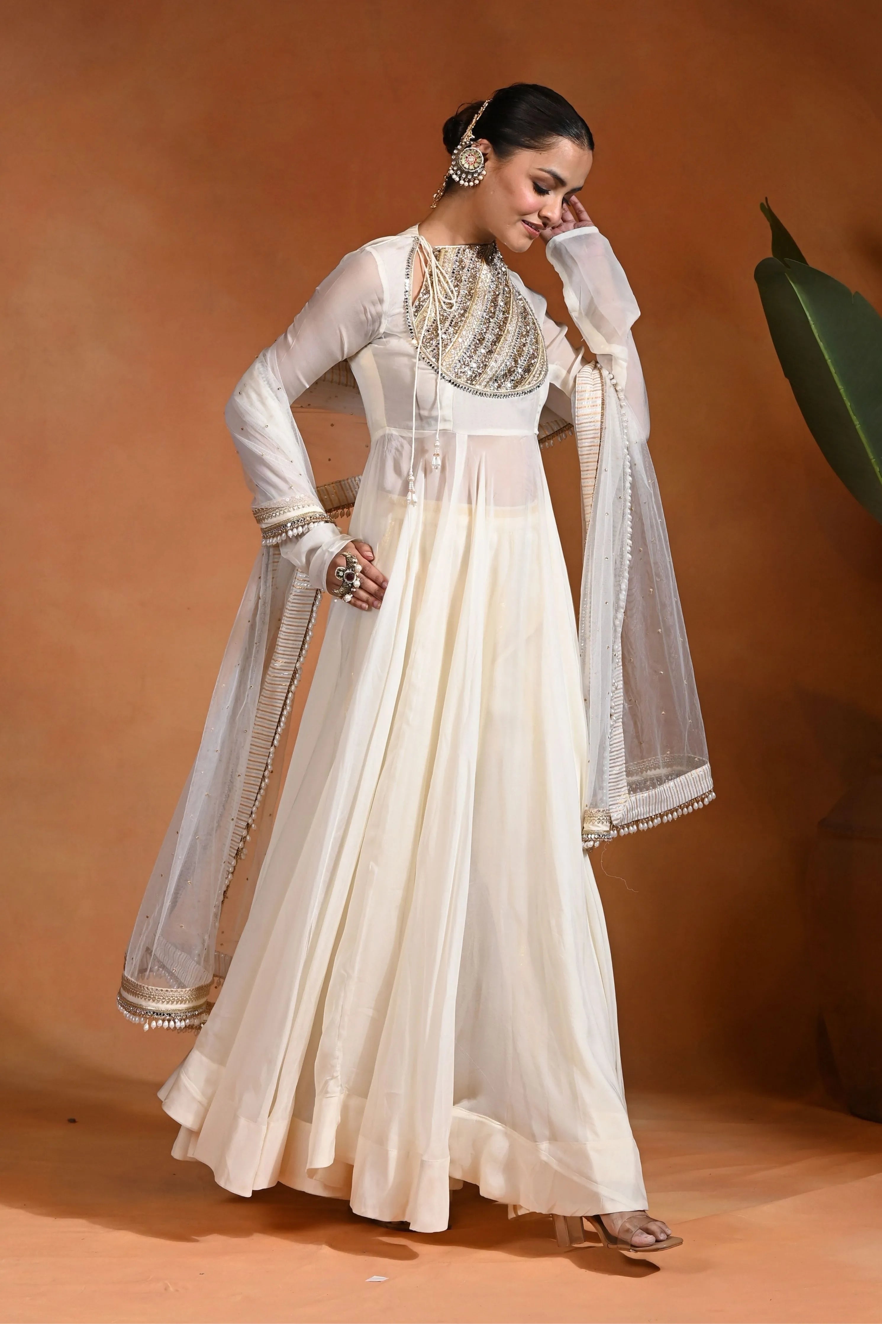 Aabroo Anarkali Set