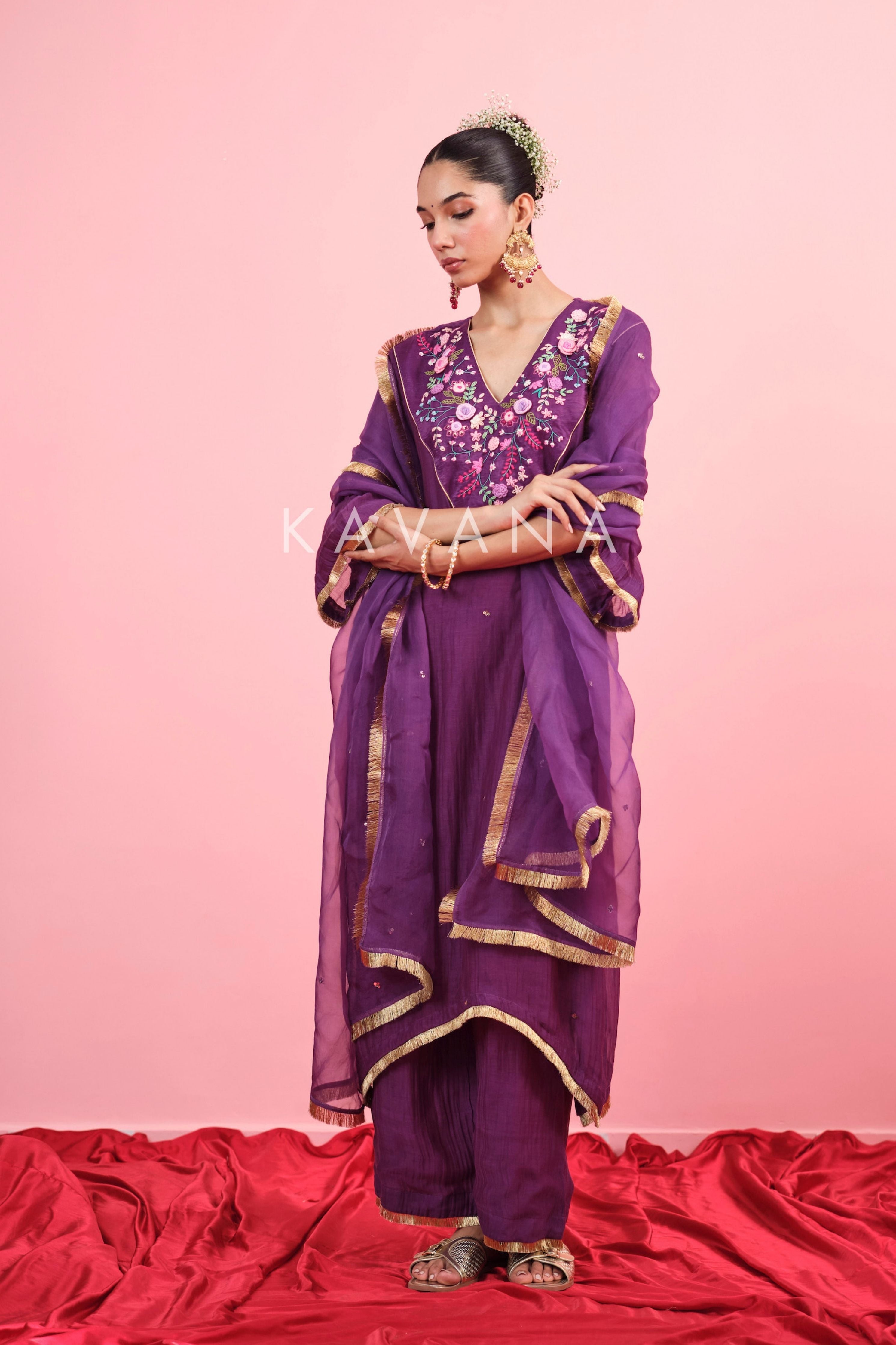 Raanjha Chanderi Kurta Set