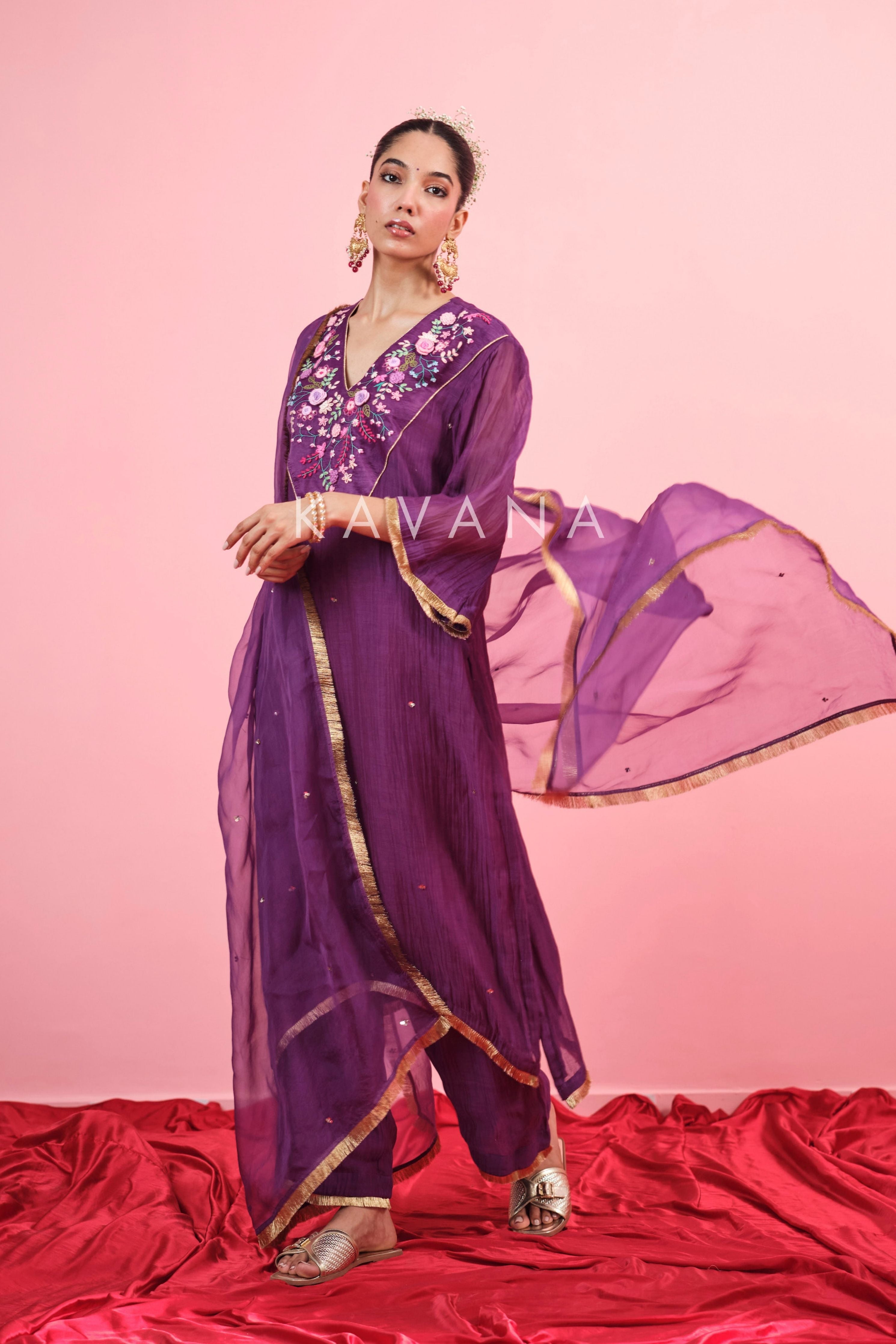 Raanjha Chanderi Kurta Set