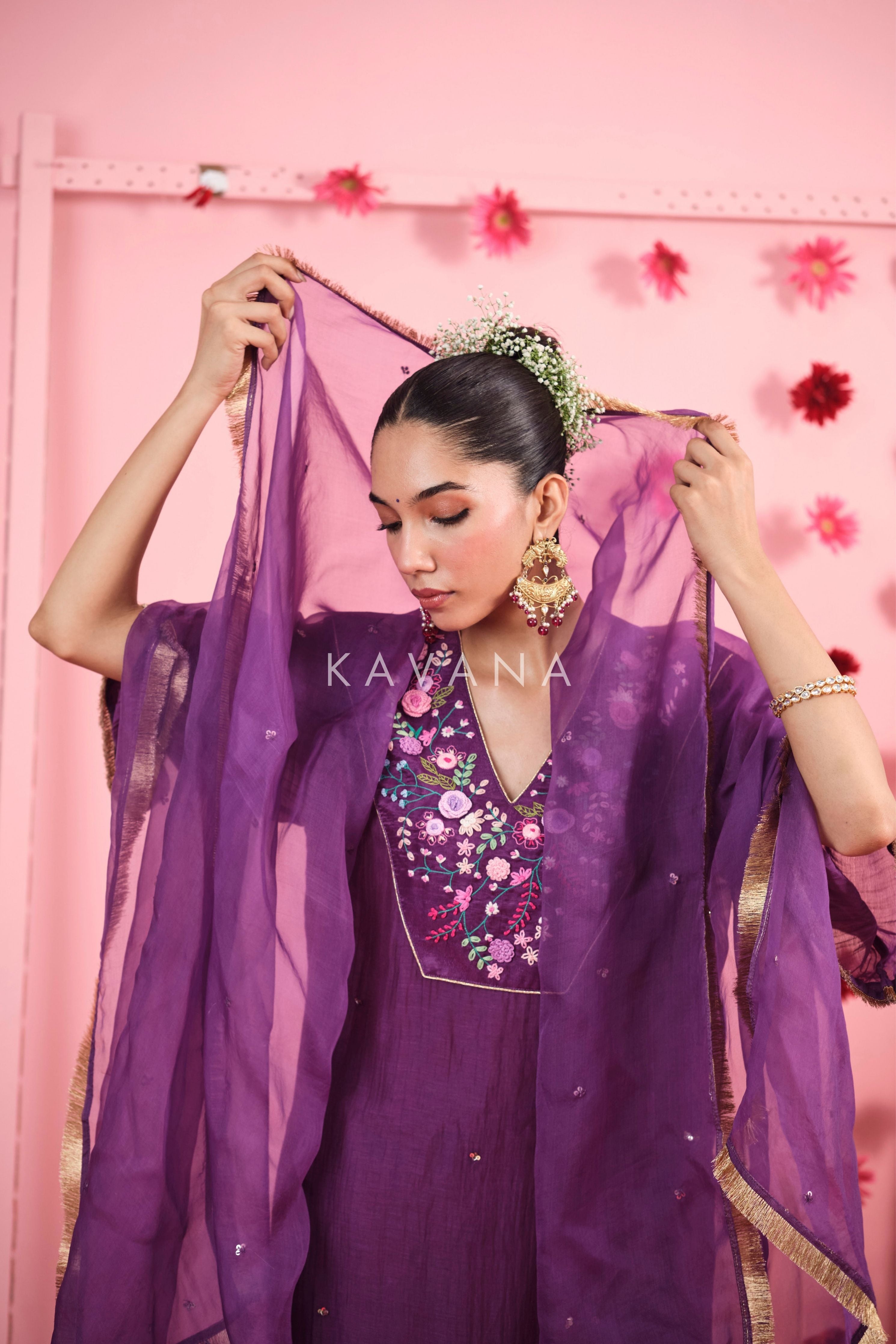 Raanjha Chanderi Kurta Set
