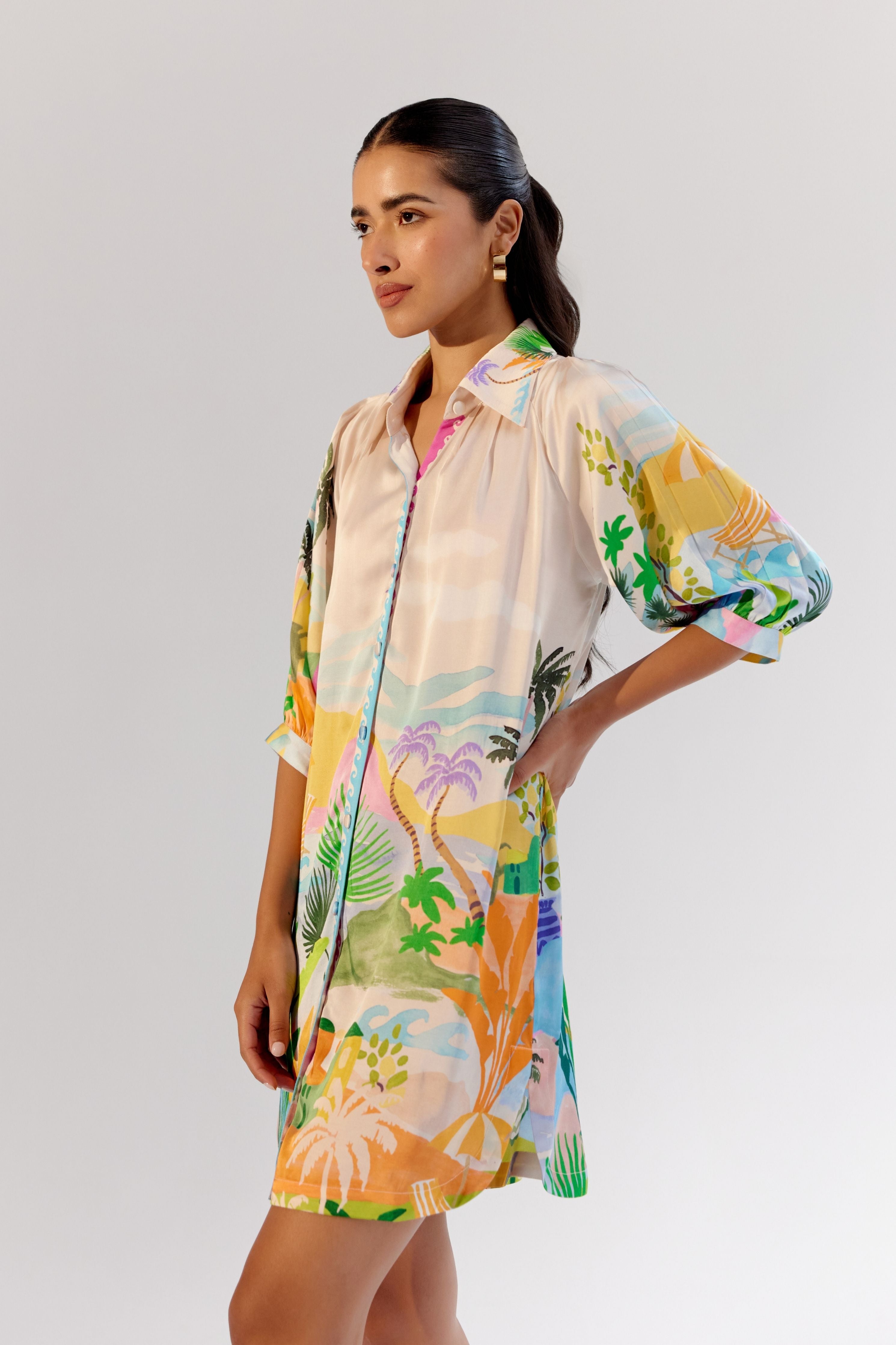 By the Sea Rosa Mini Dress