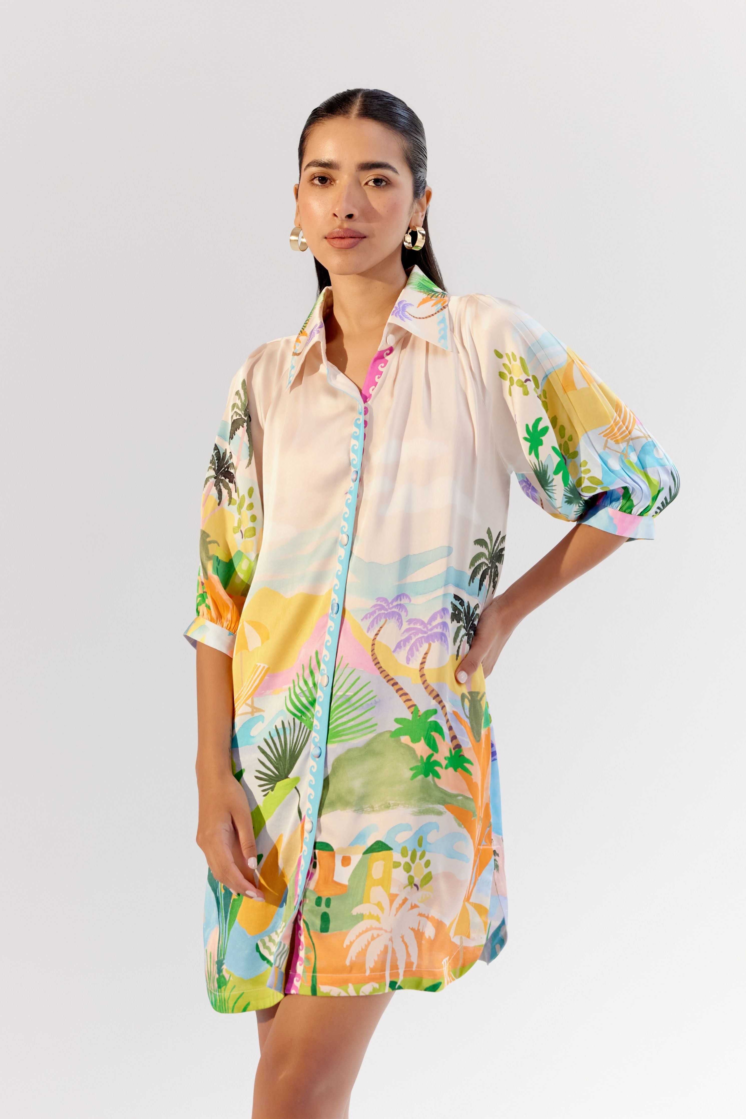 By the Sea Rosa Mini Dress