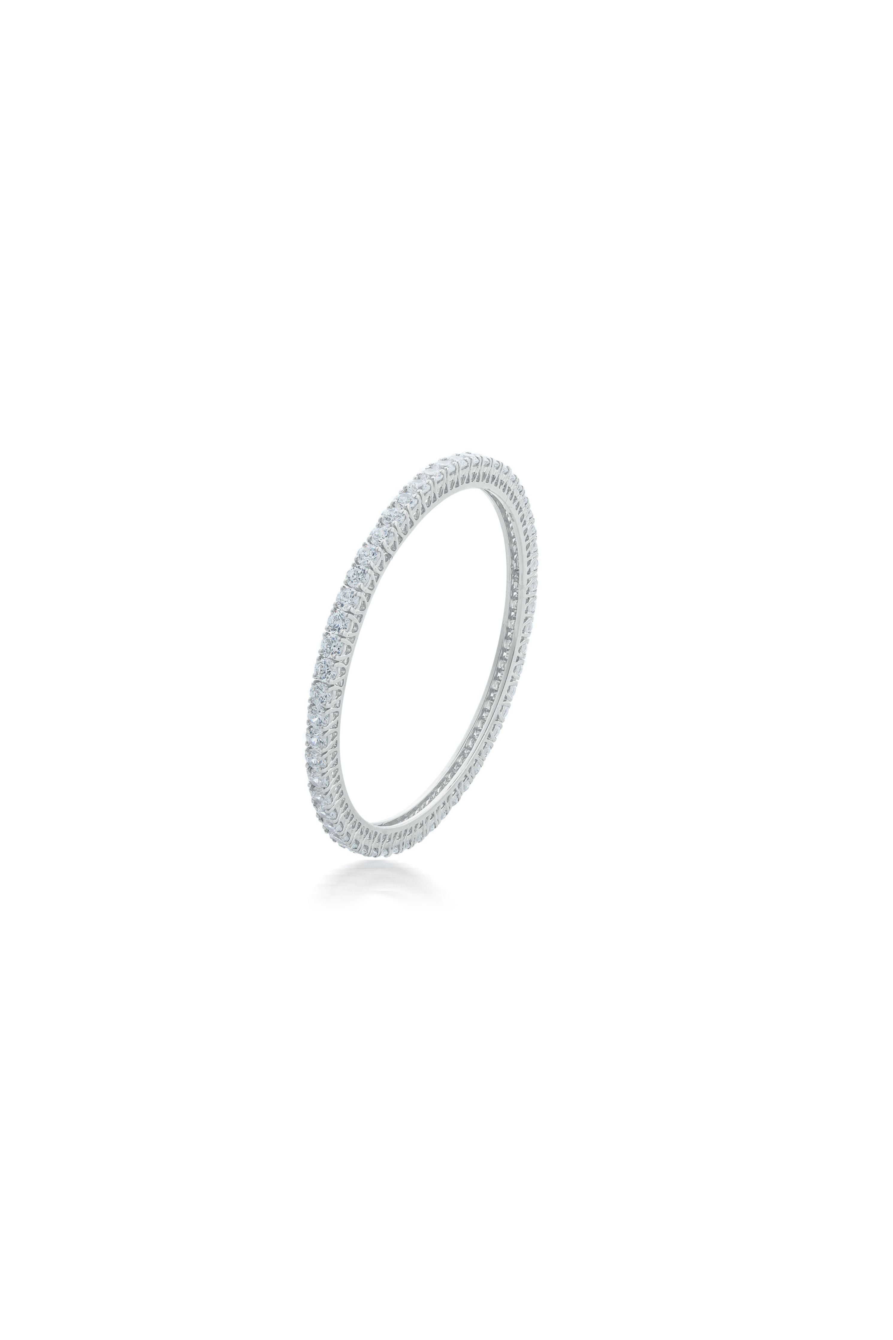 Round Solitaire Bangle