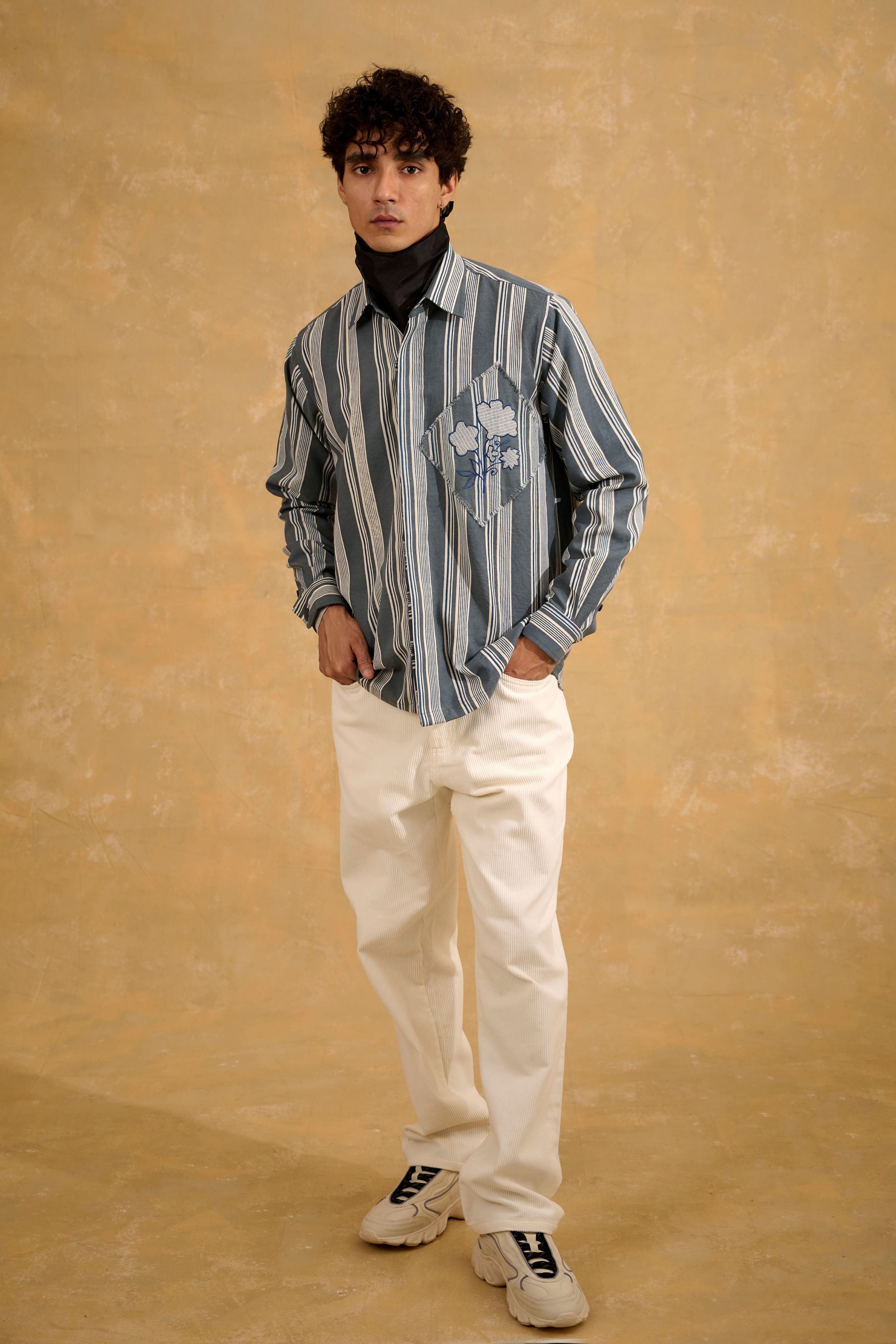 Mosaic Canvas Shacket