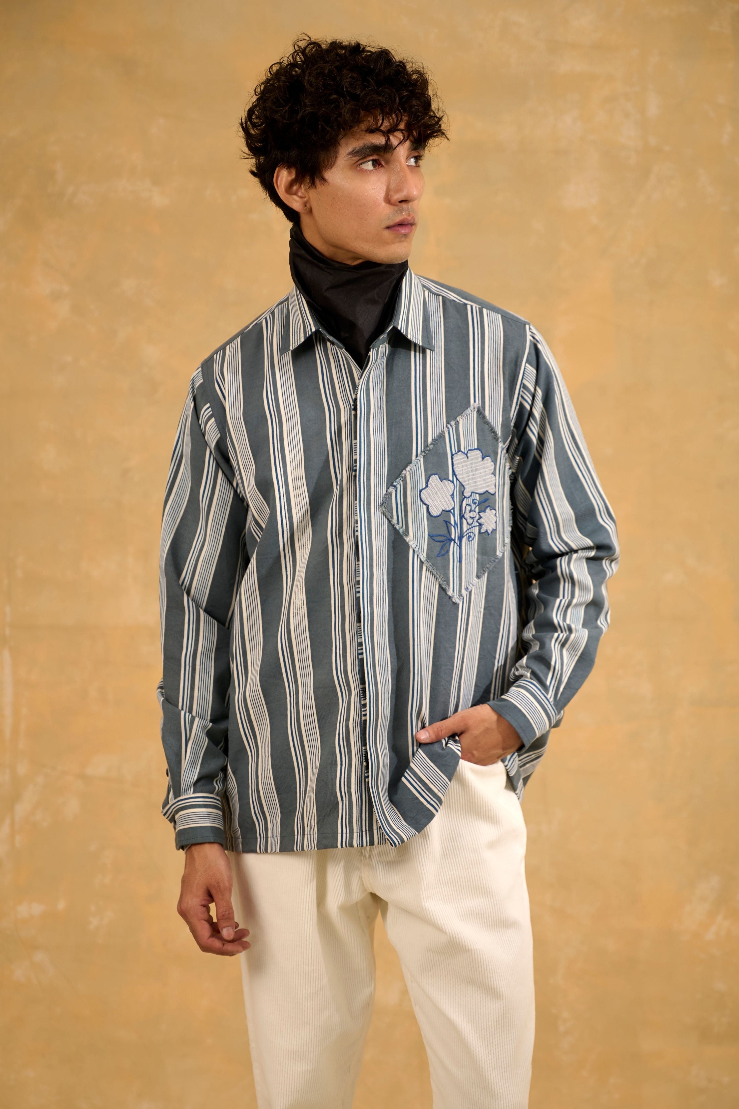 Mosaic Canvas Shacket