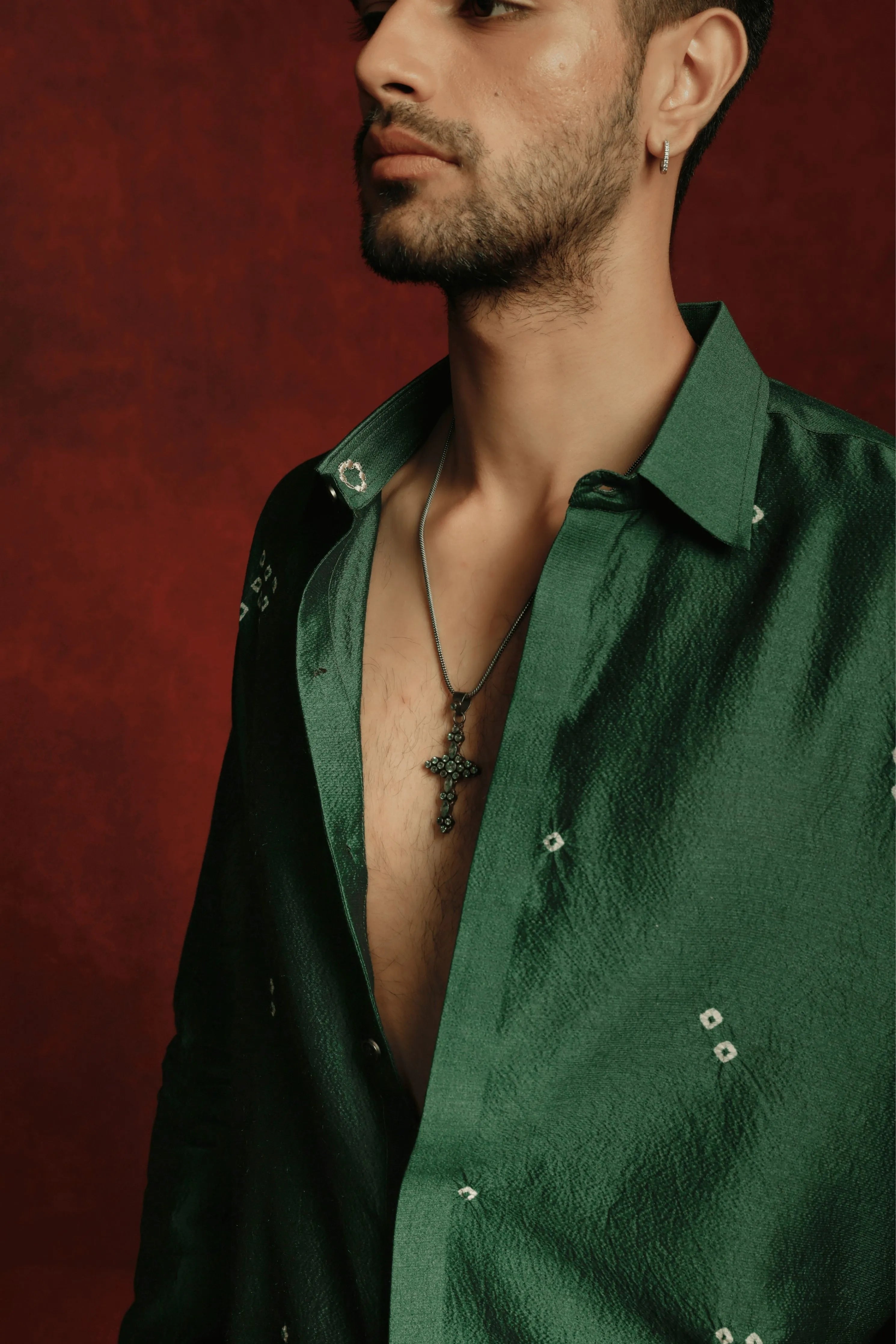 Panna Bandhej Shirt