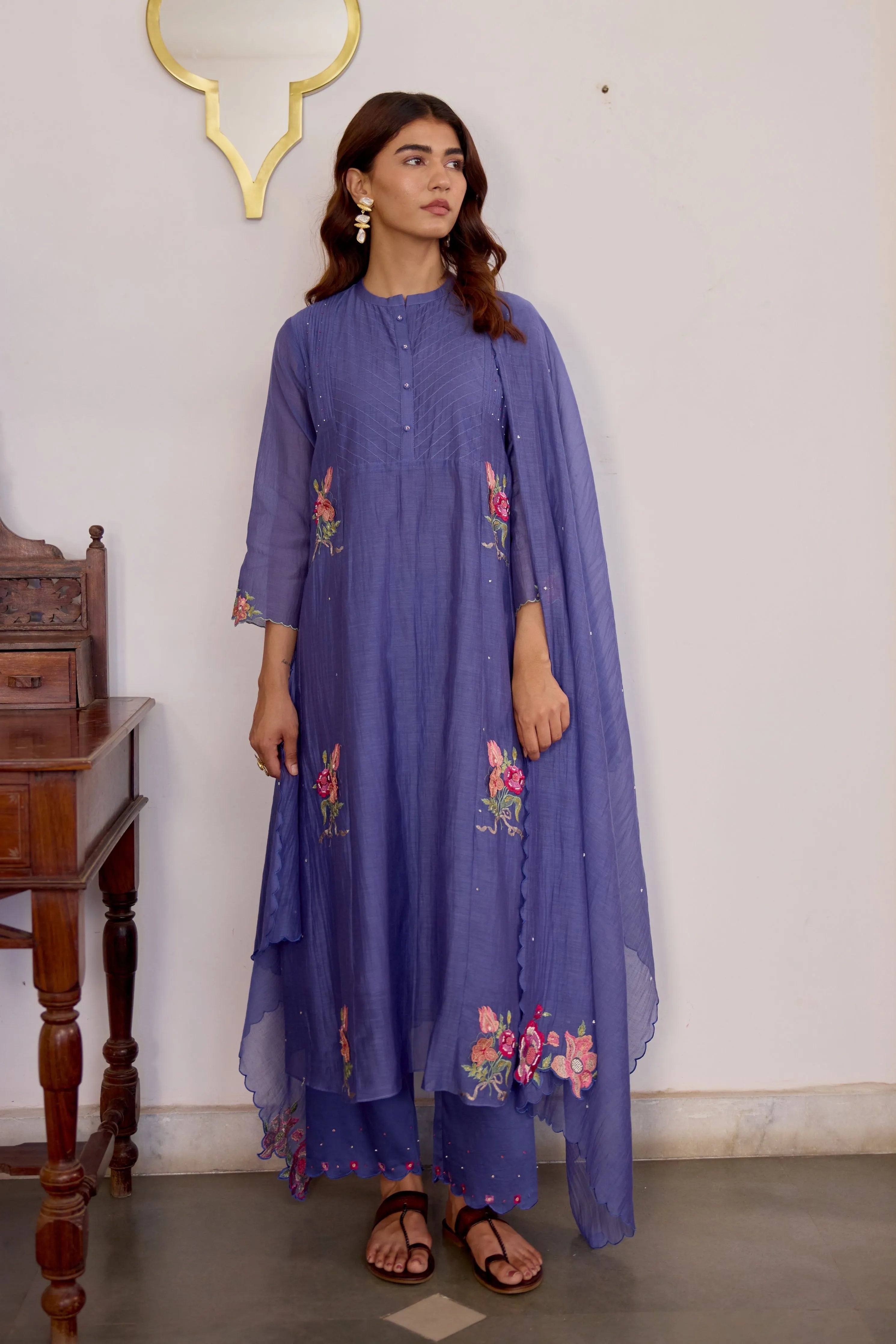 Bluebell Blush Kurta Set
