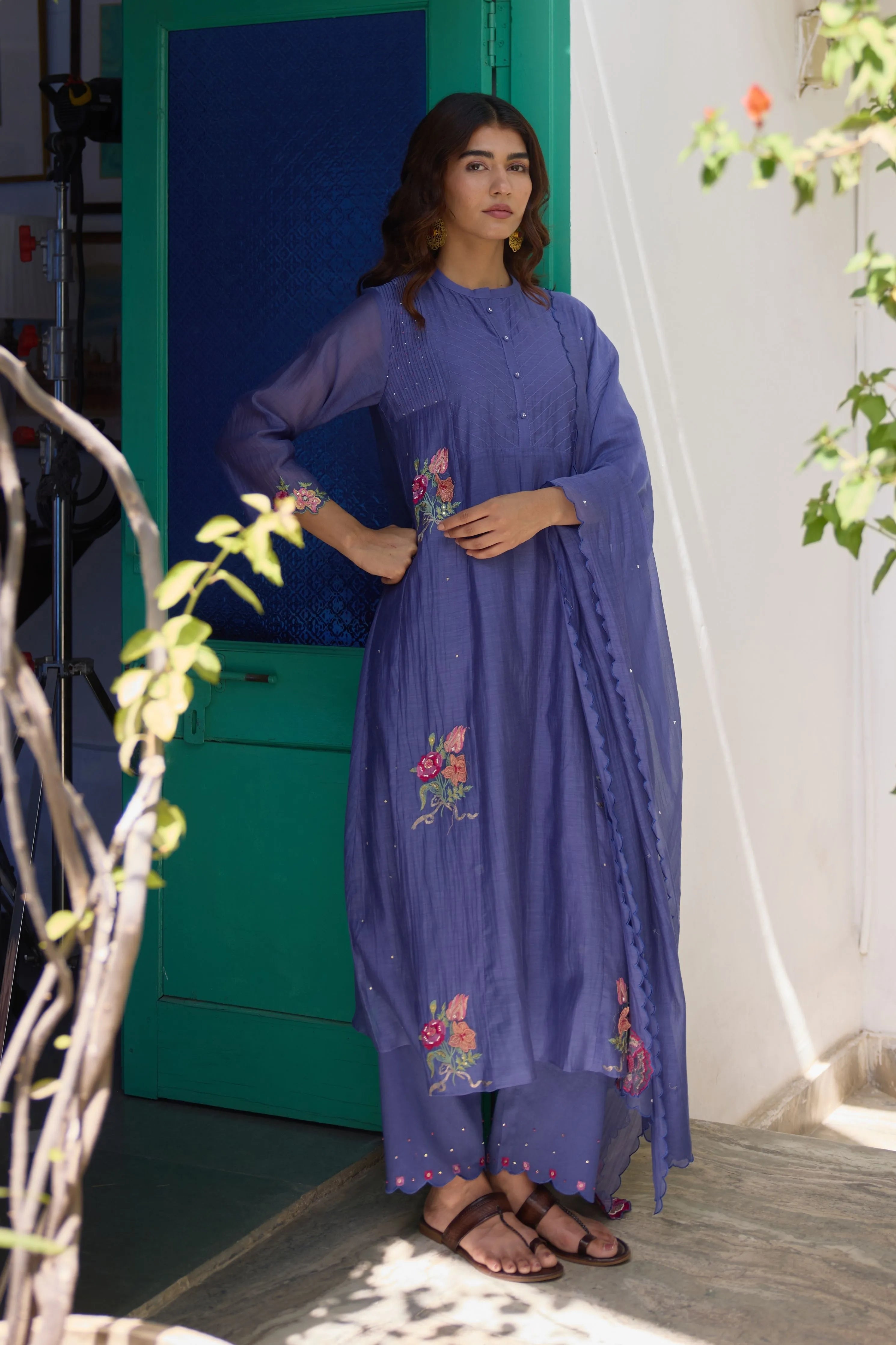 Bluebell Blush Kurta Set