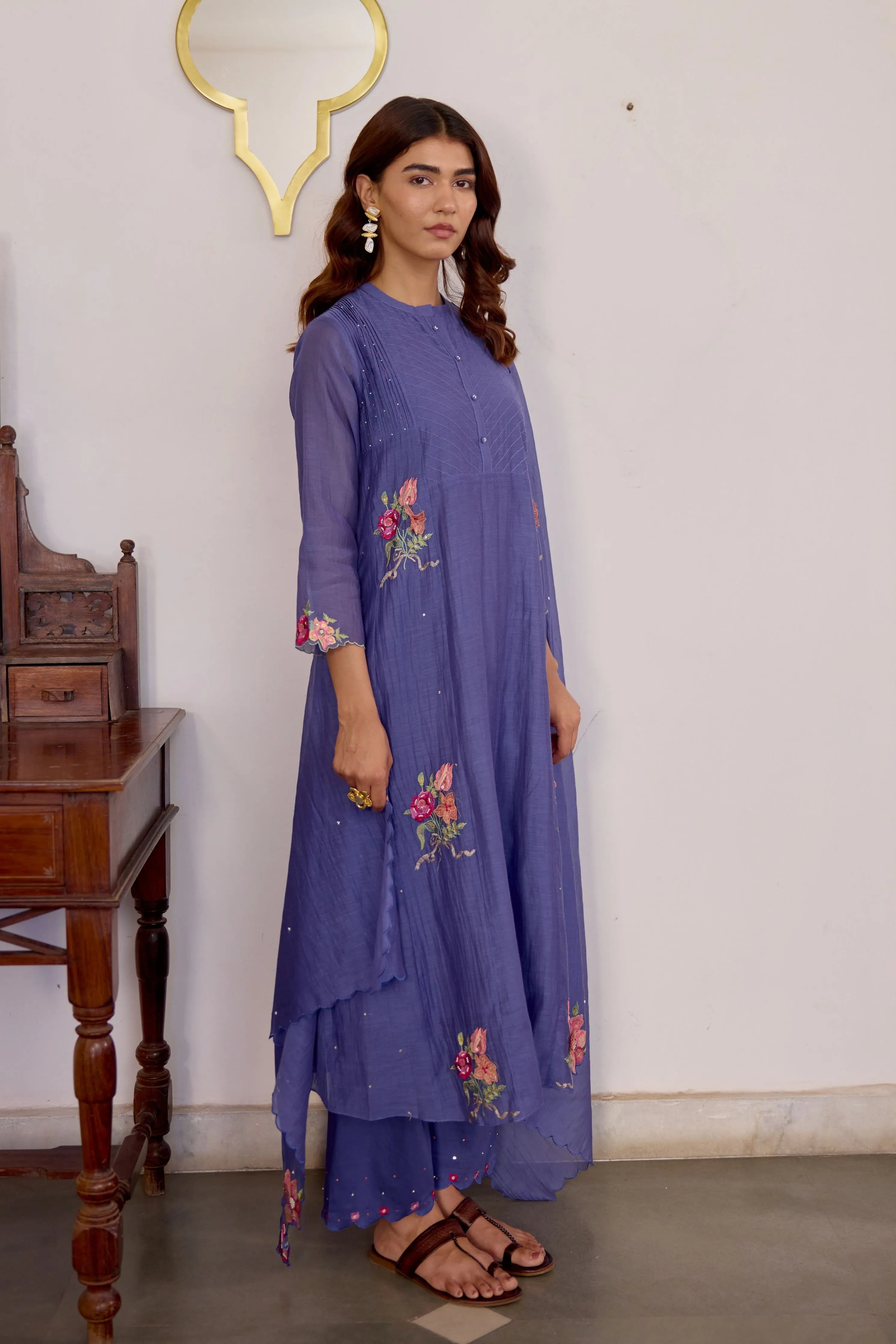 Bluebell Blush Kurta Set