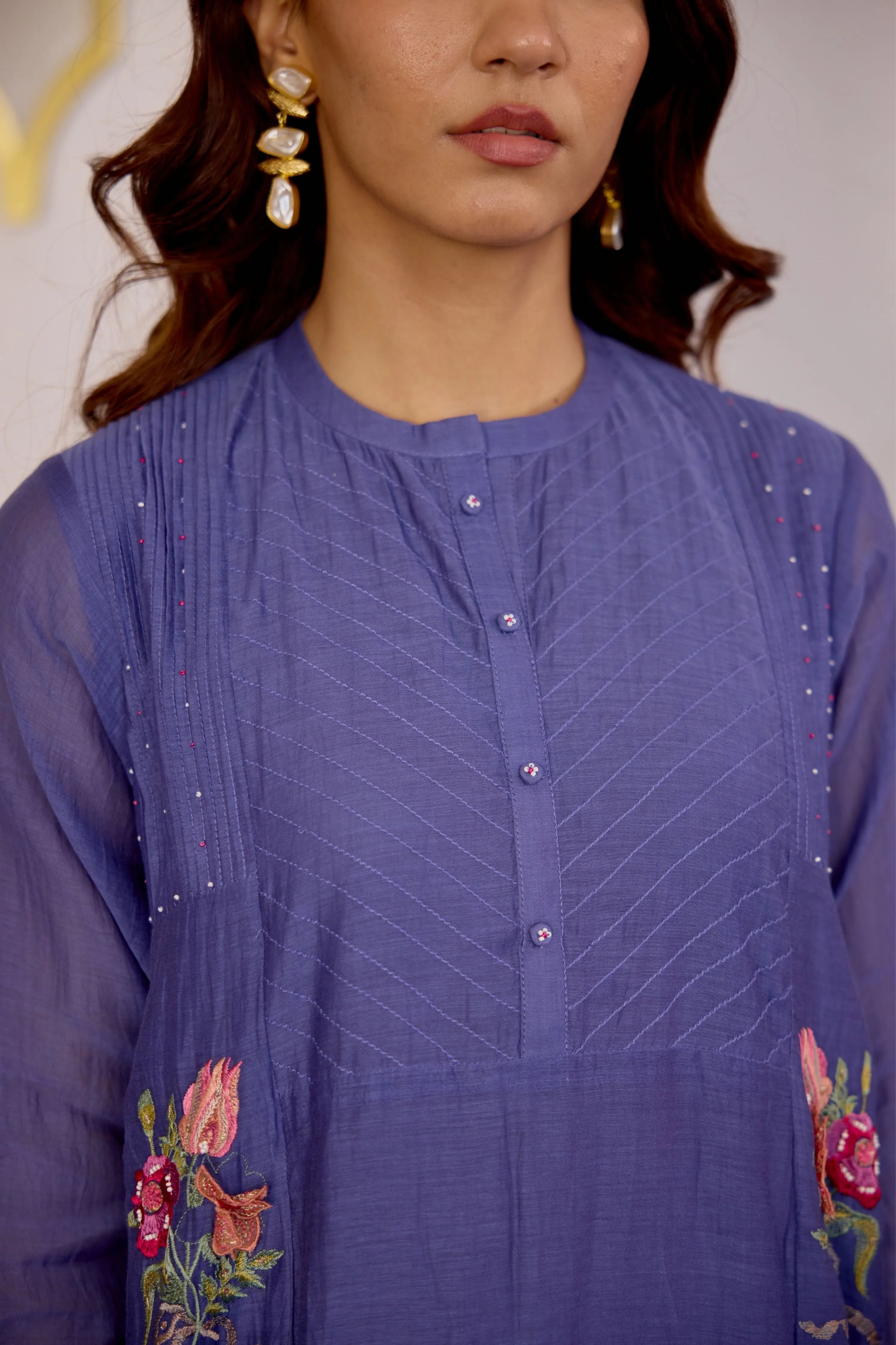 Bluebell Blush Kurta Set