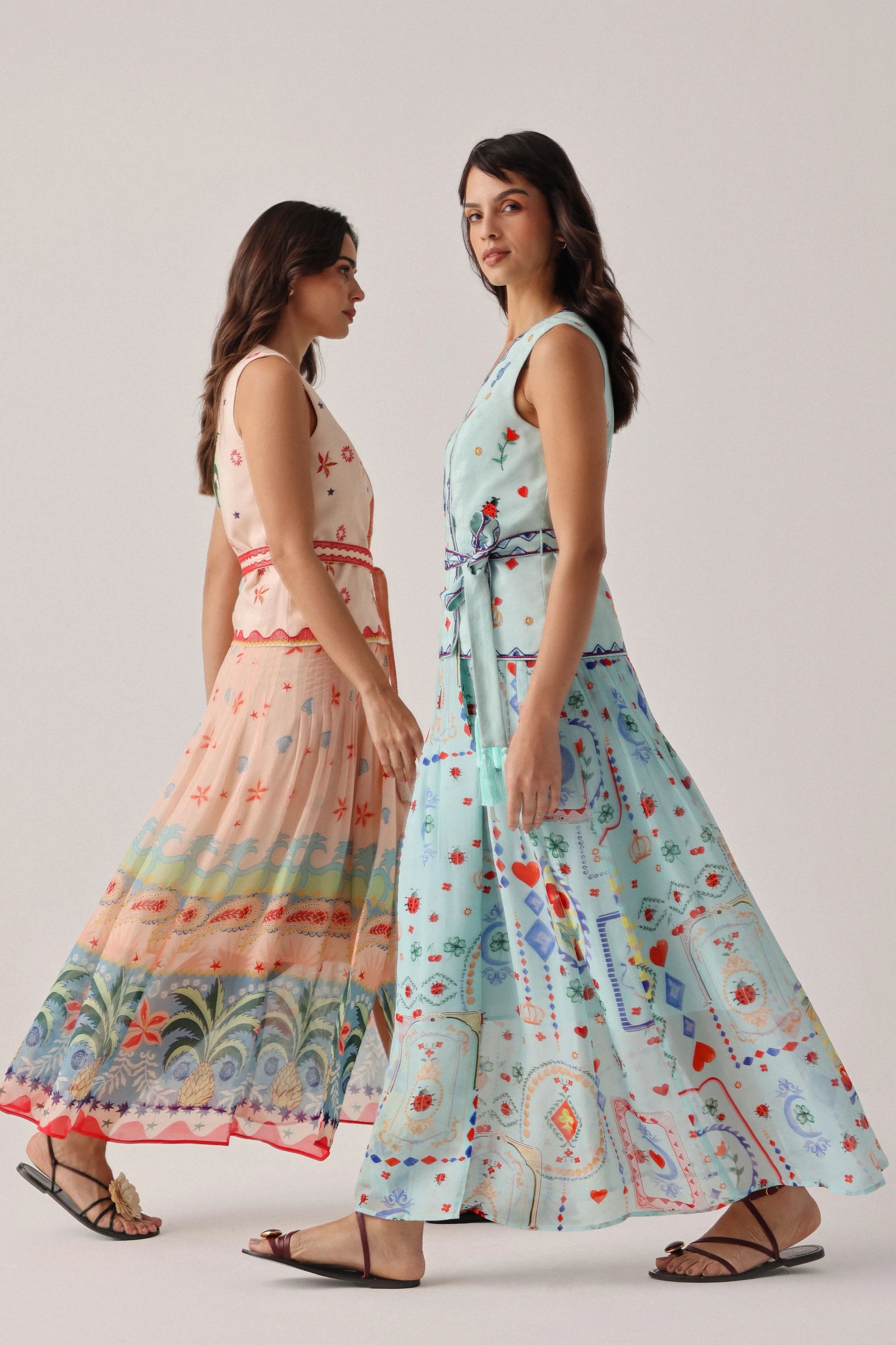 Avery Maxi Ananas Dress