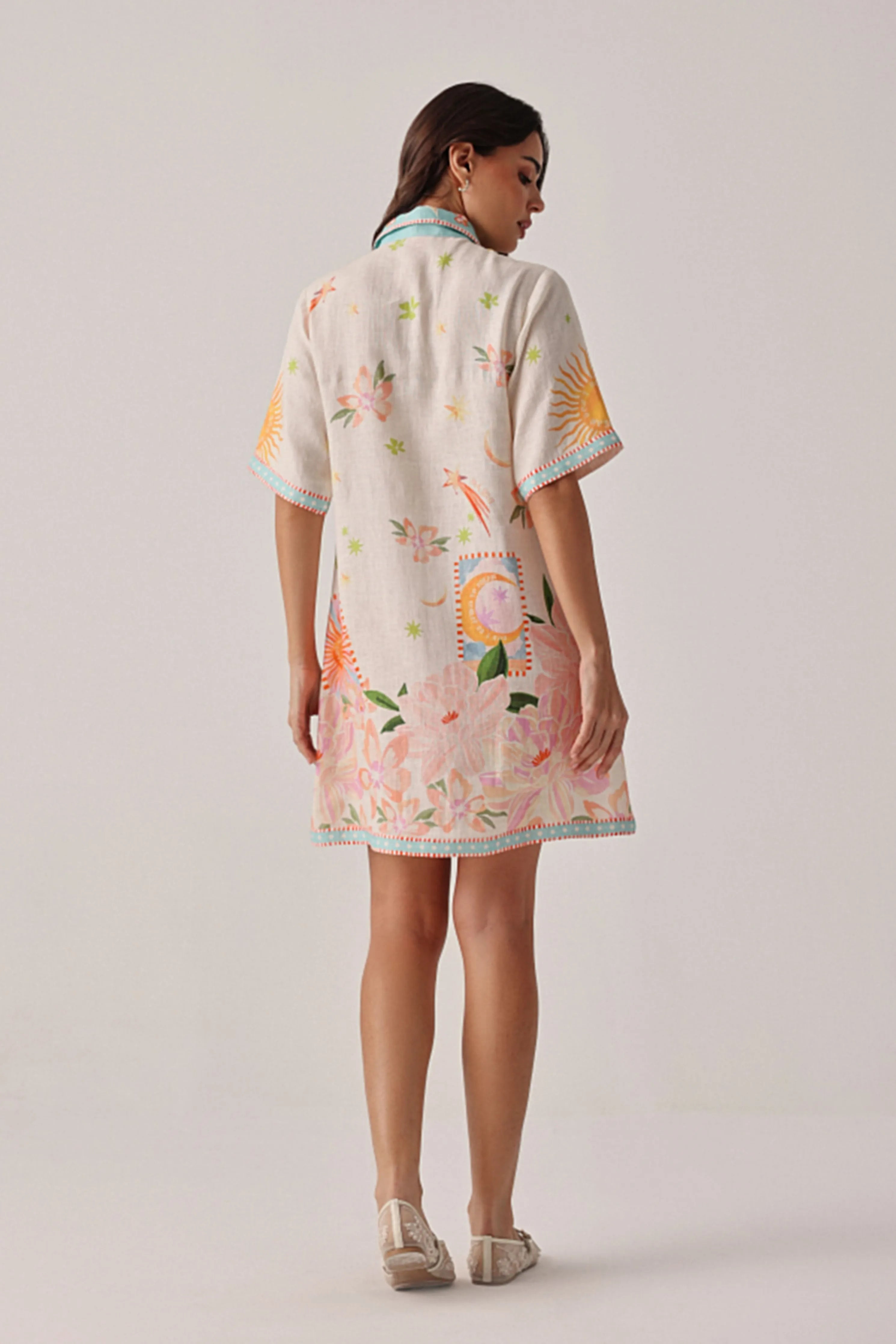 Amara Mini Azure Dress